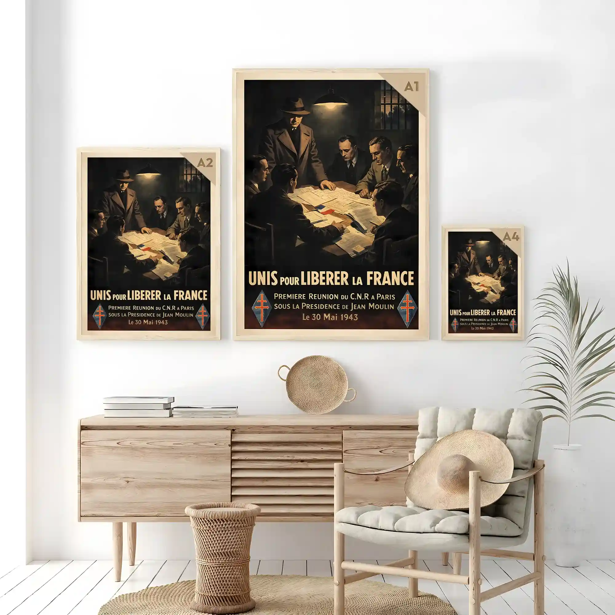 Affiche - Jean Moulin et le C.N.R. - Image 6