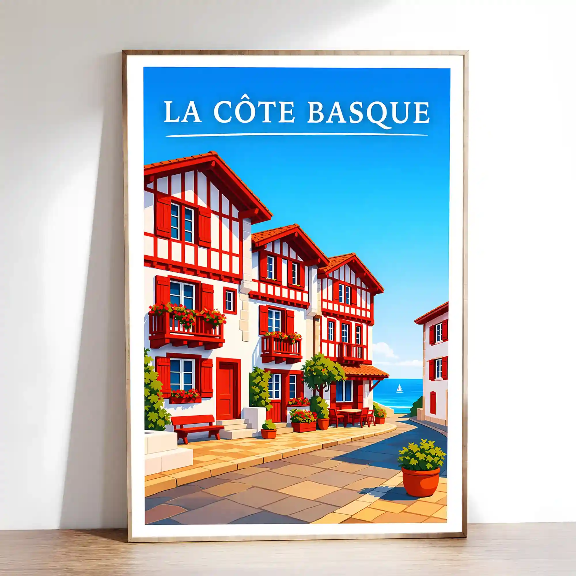 Affiche - La Côte Basque