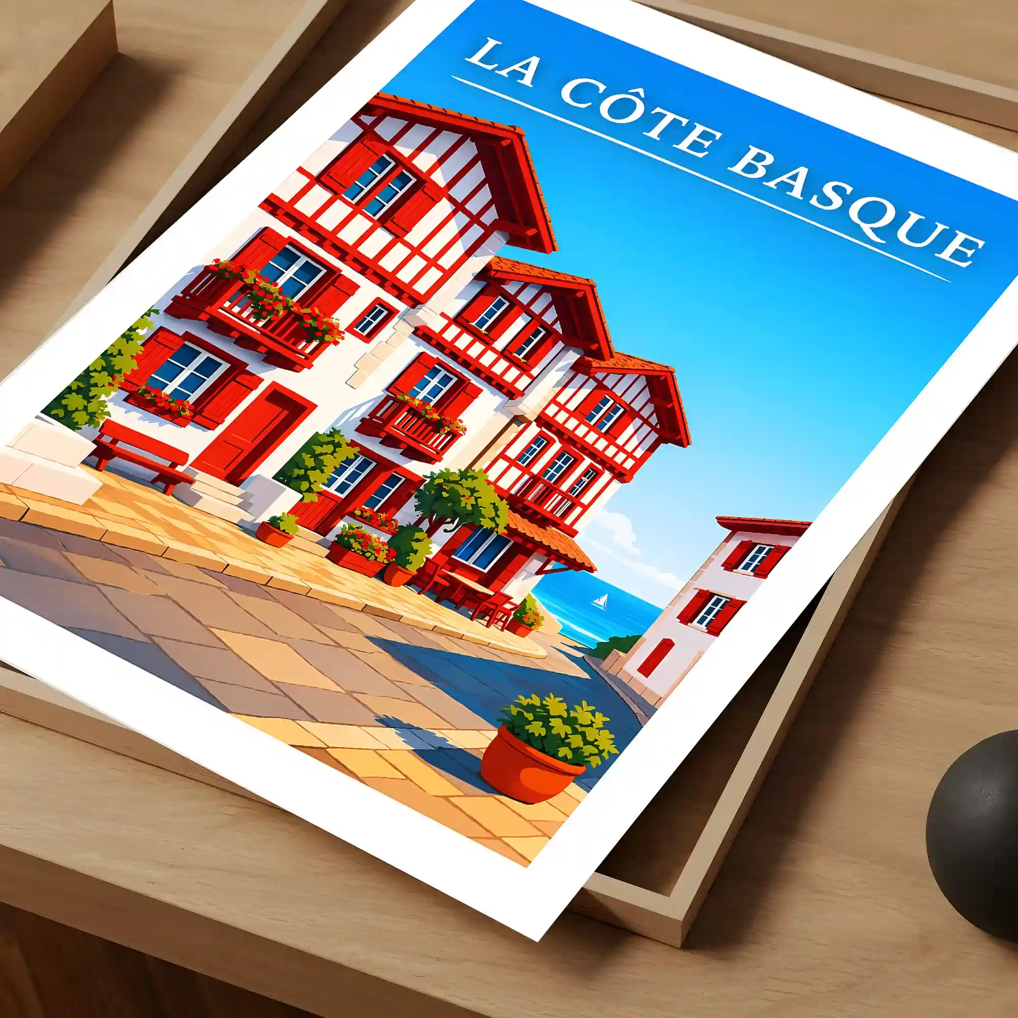 Affiche - La Côte Basque - Image 4