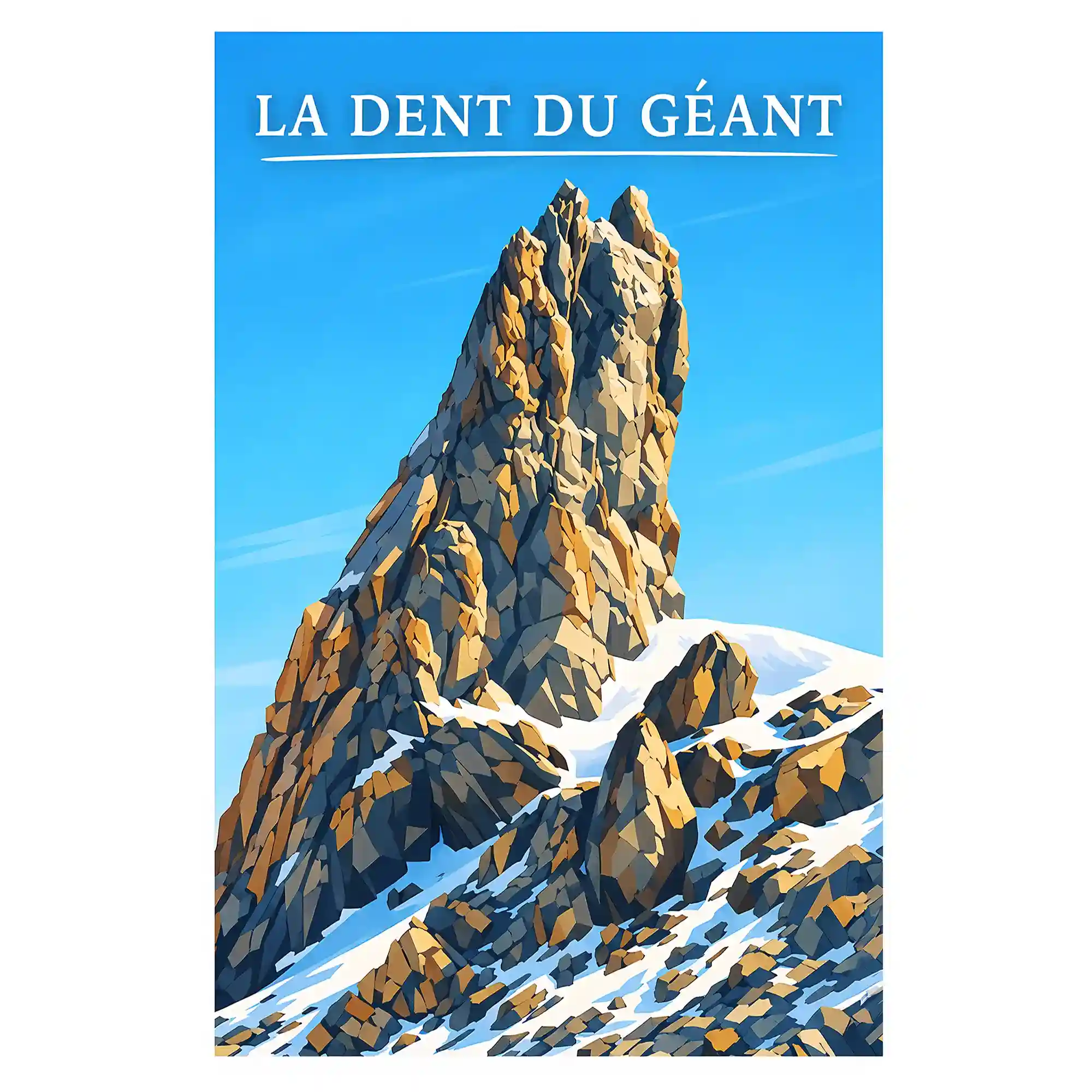 Affiche - La Dent du Géant