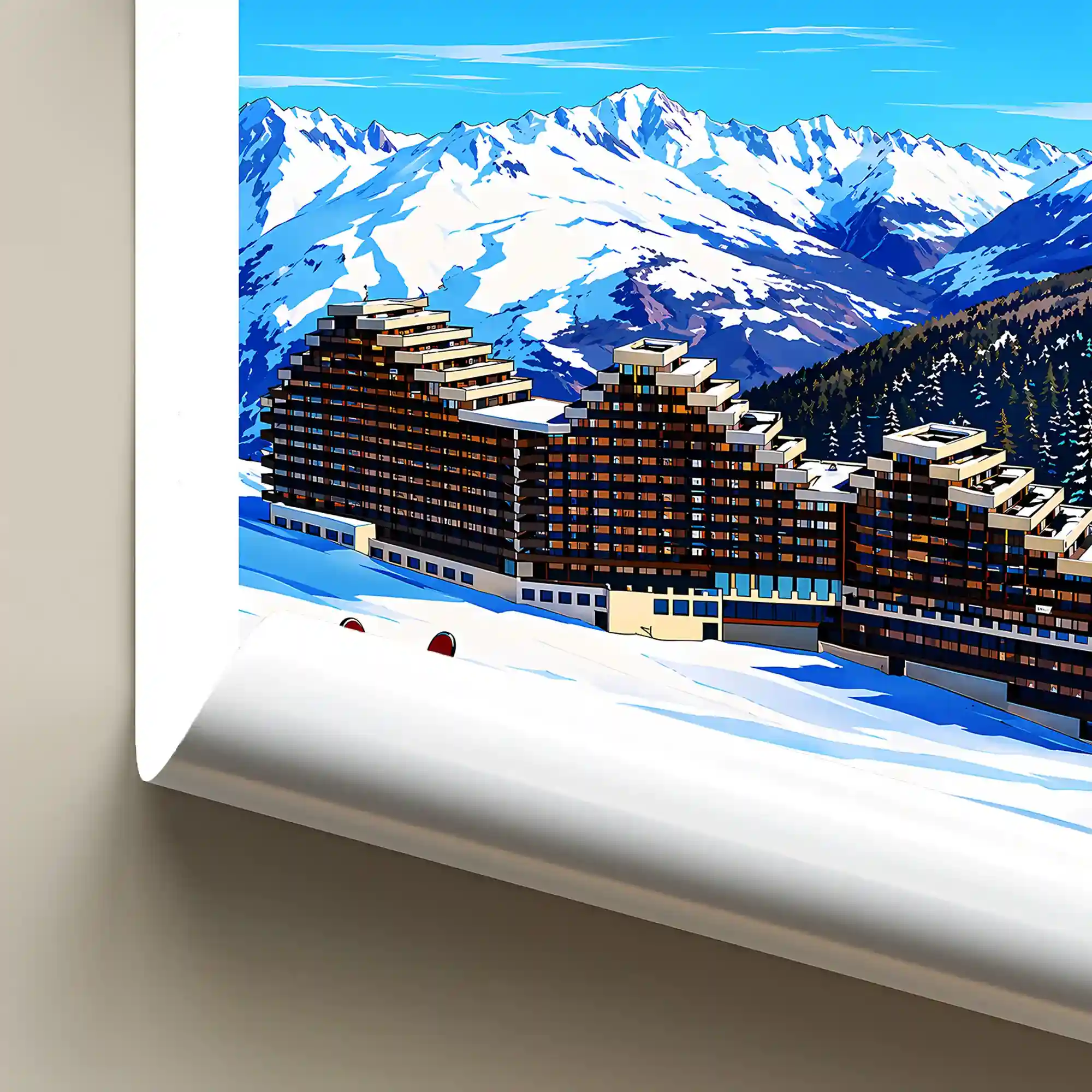 Affiche - La Plagne - Image 6