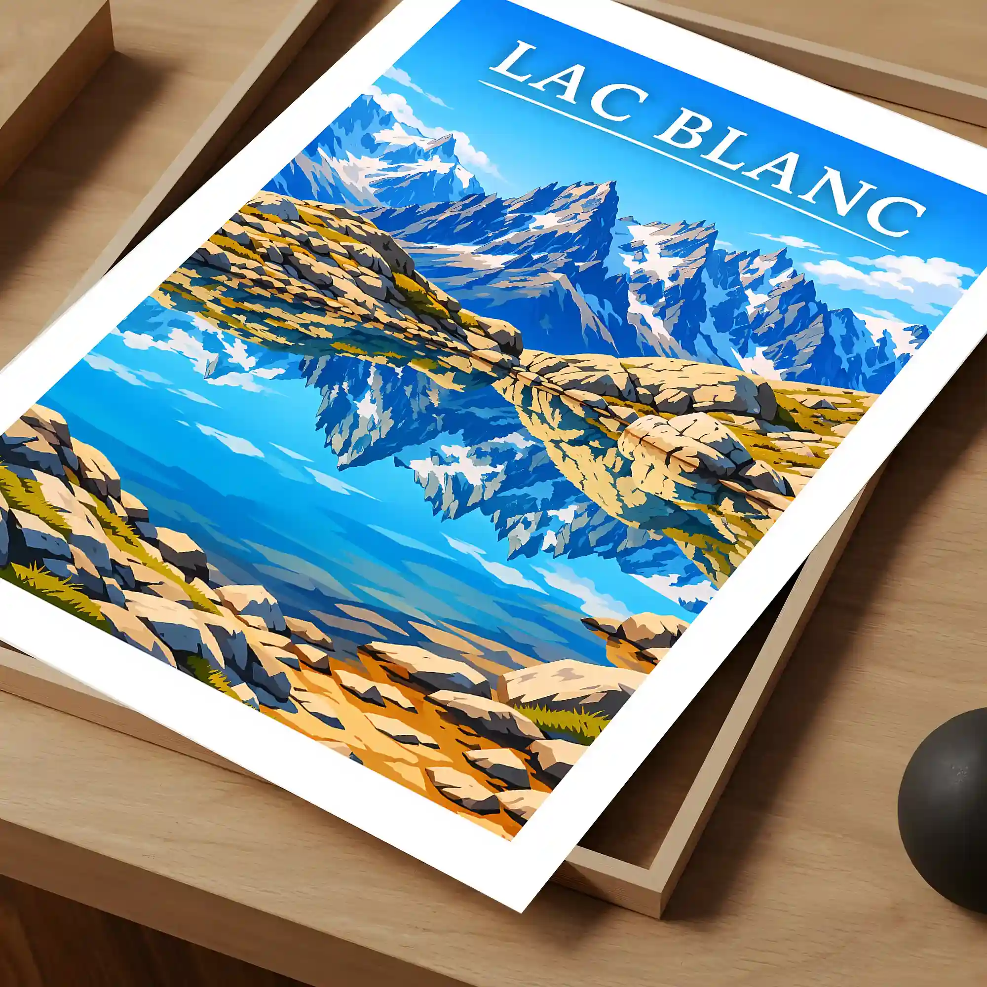 Affiche - Lac Blanc - Image 4
