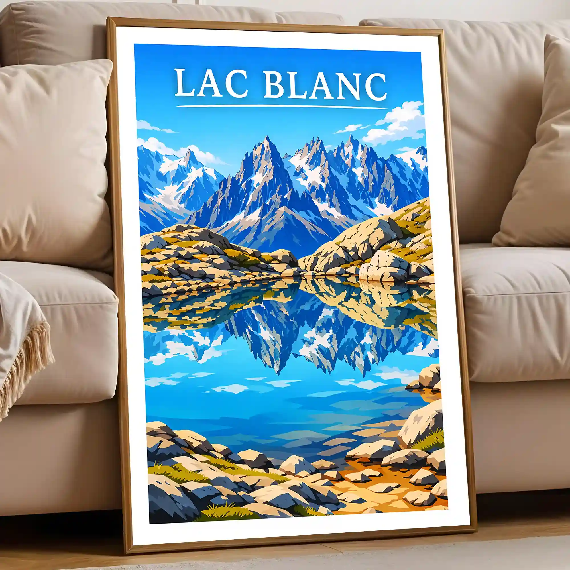 Affiche - Lac Blanc - Image 5