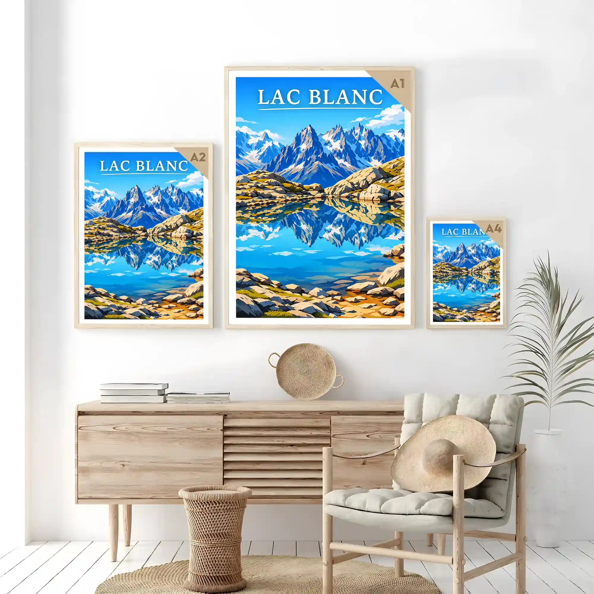 Affiche - Lac Blanc - Image 7