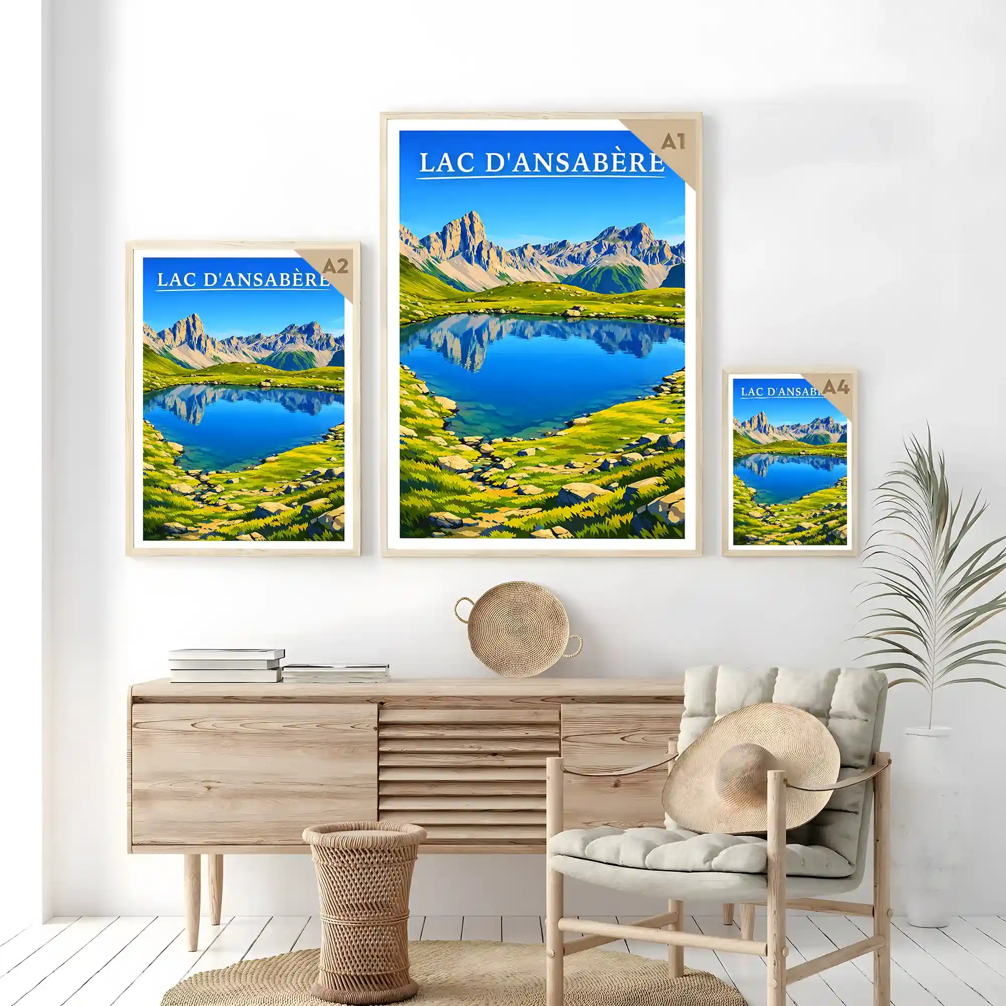 Affiche - Lac d'Ansabère - Image 7