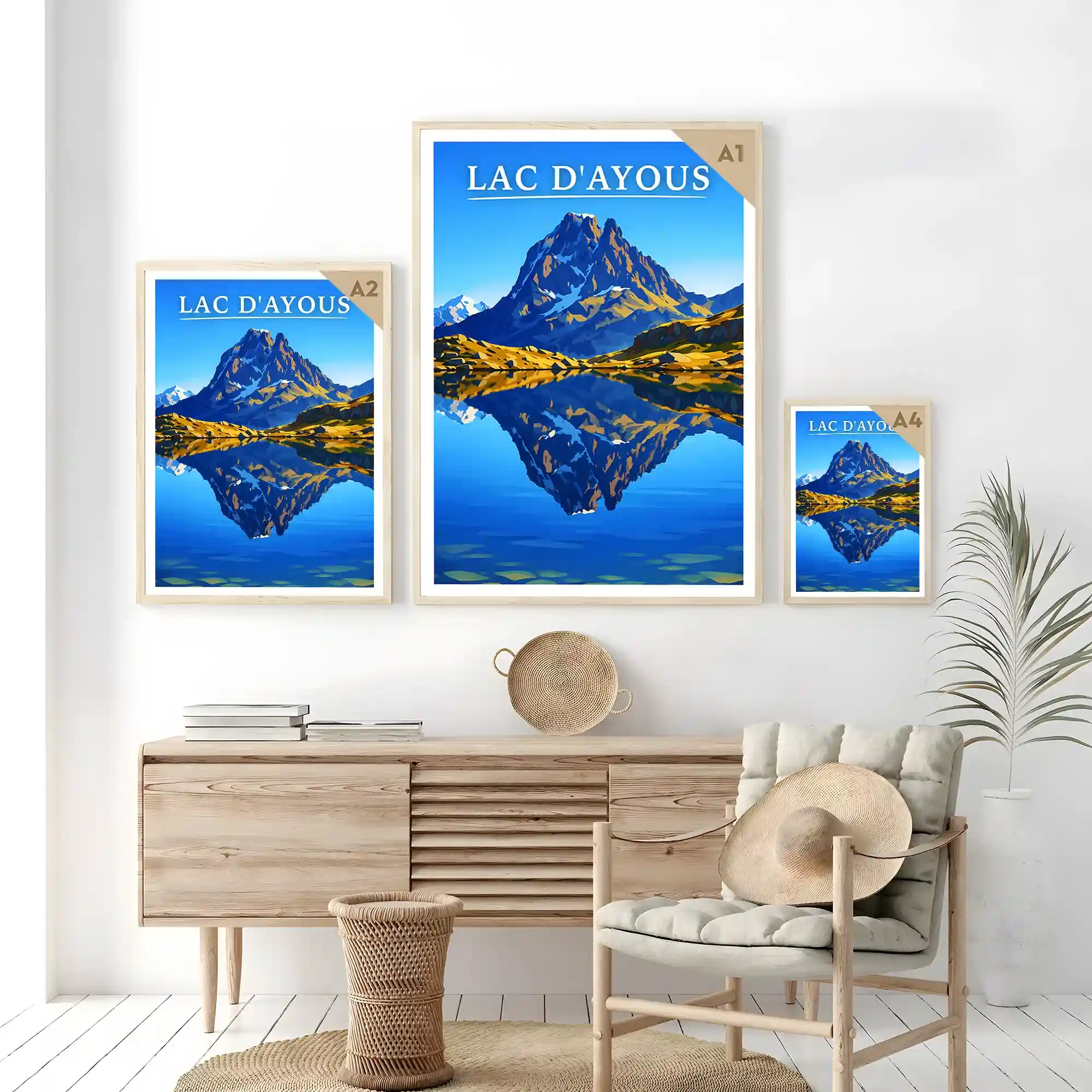 Affiche - Lac d'Ayous - Image 7