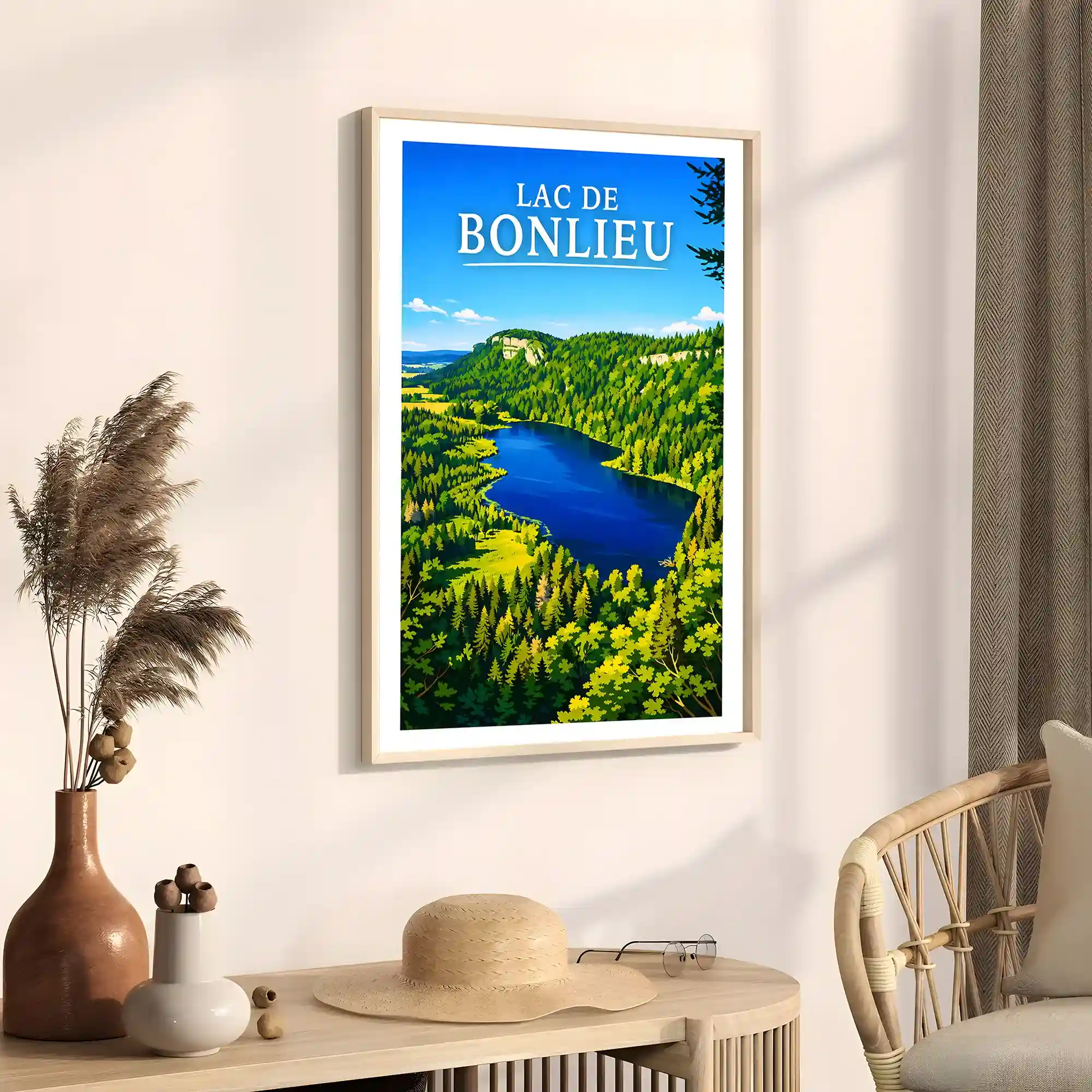Affiche - Lac de Bonlieu - Image 3