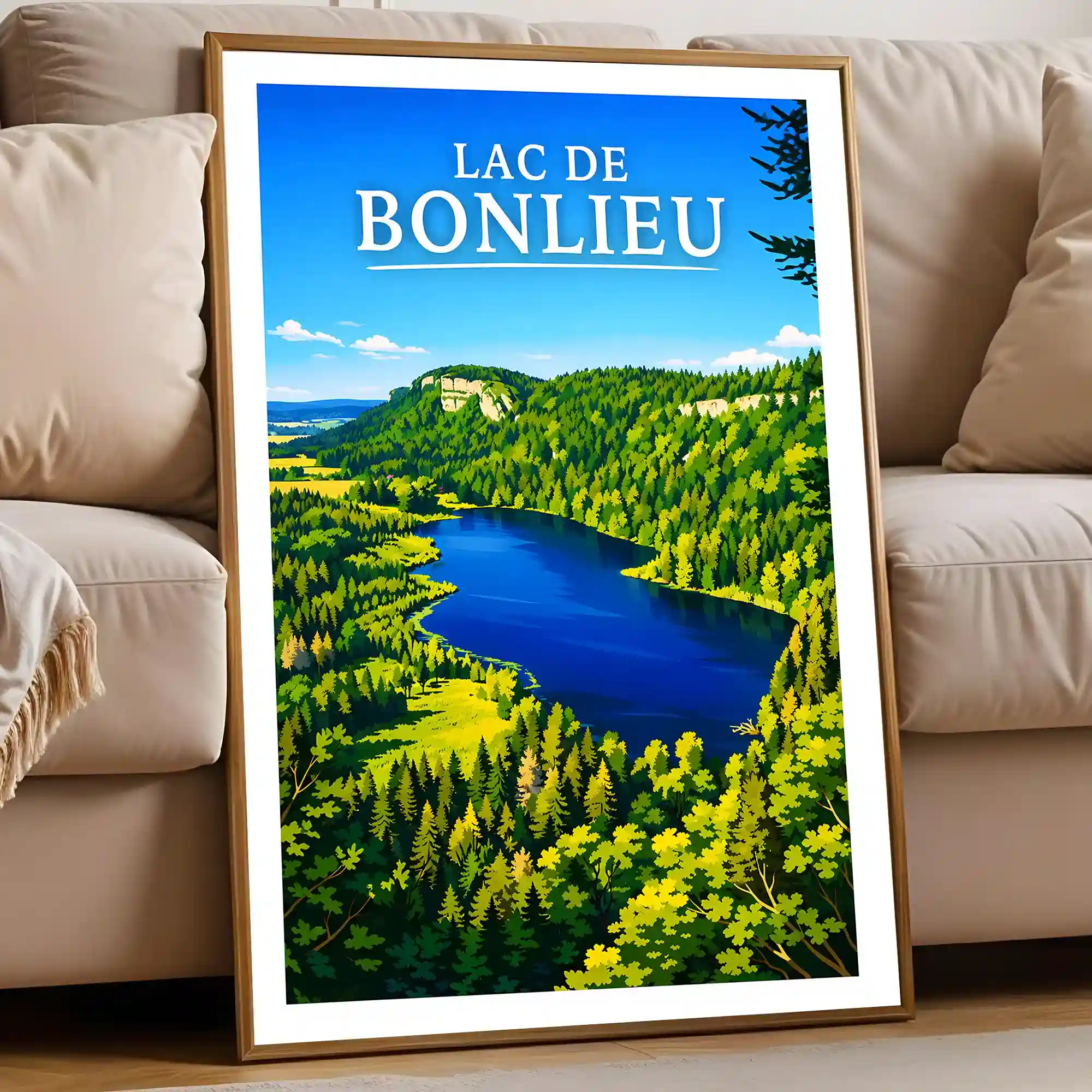 Affiche - Lac de Bonlieu - Image 5