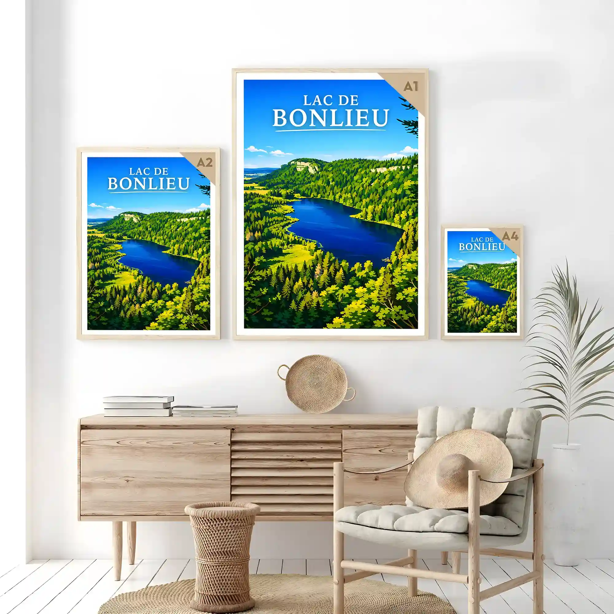 Affiche - Lac de Bonlieu - Image 7