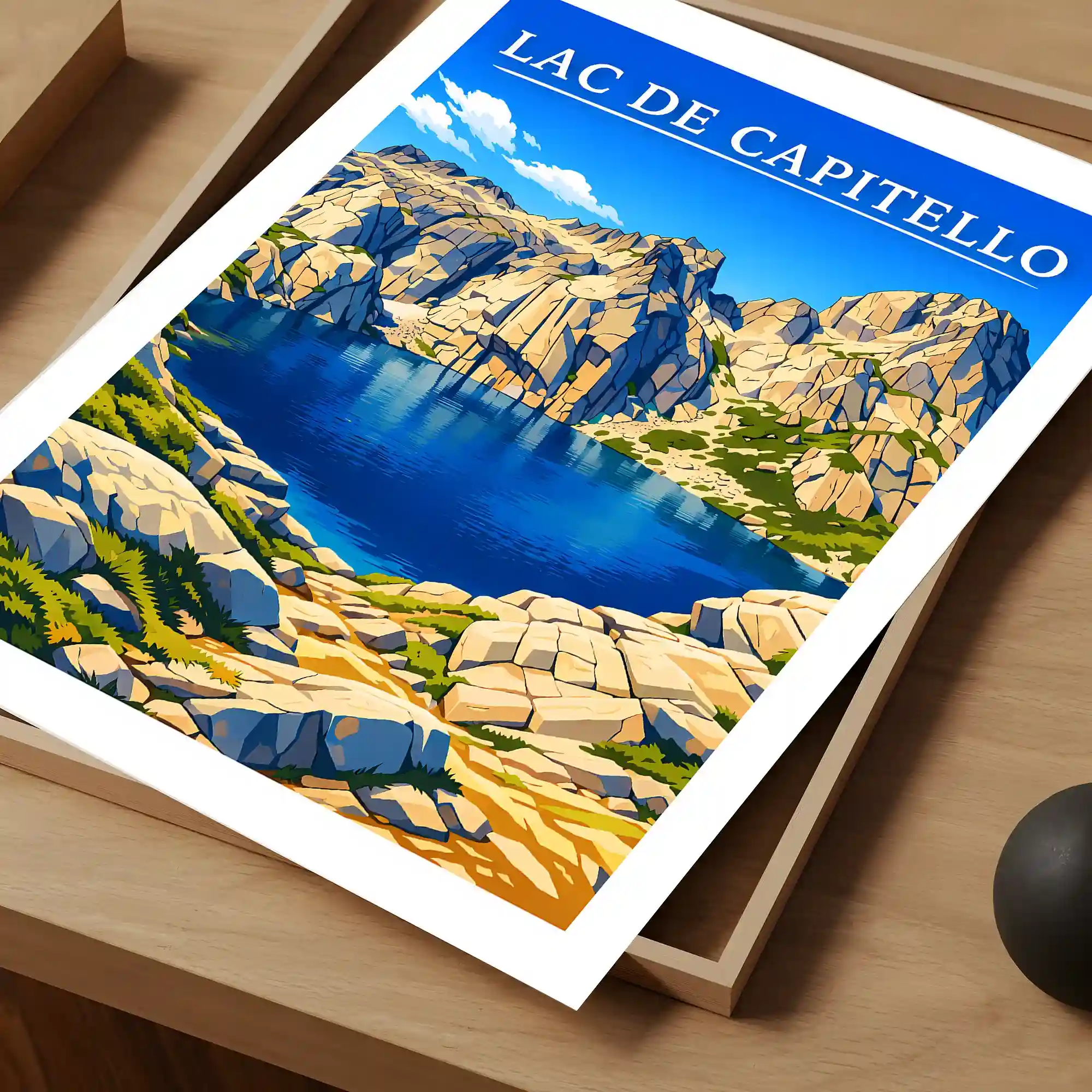 Affiche - Lac de Capitello - Image 4