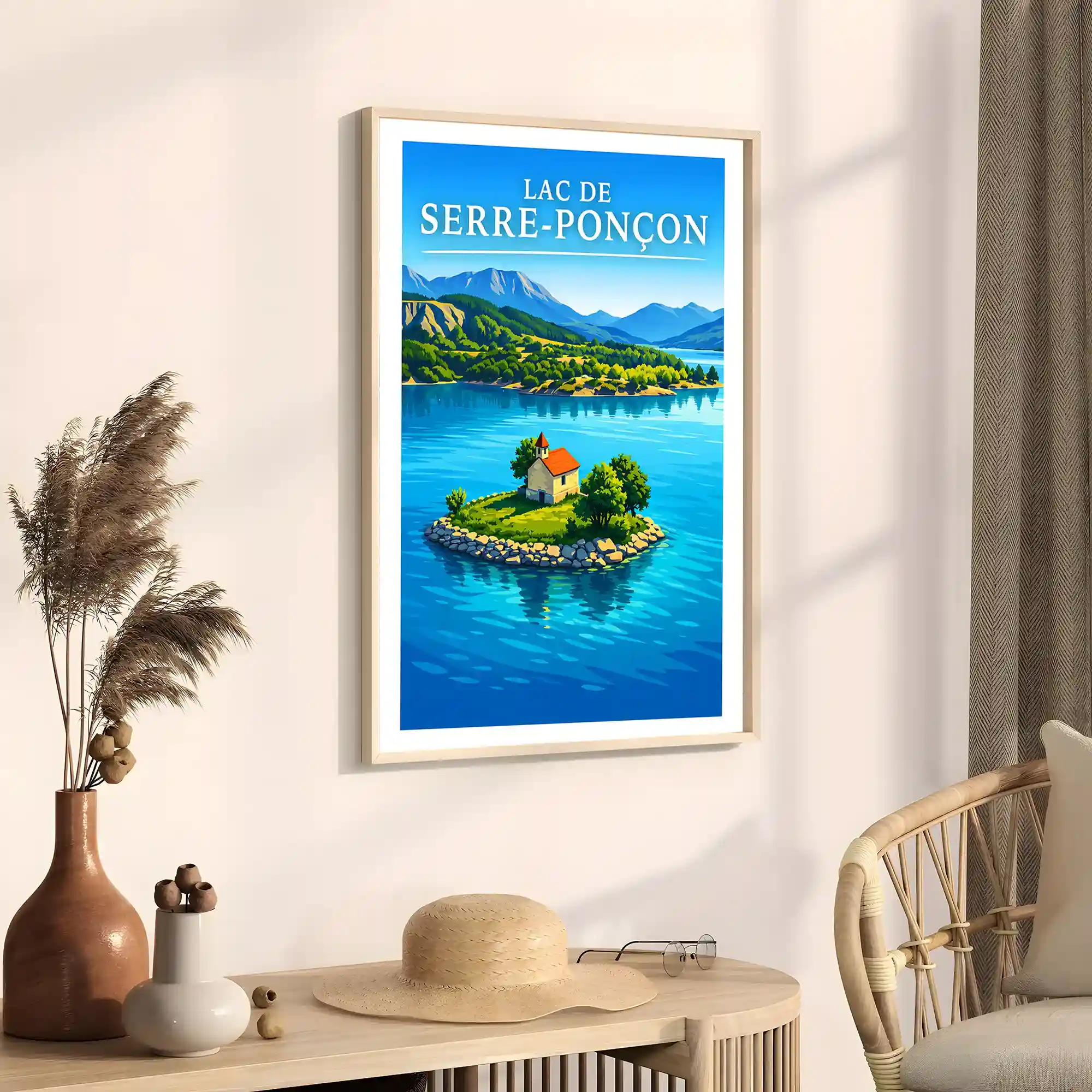 Affiche - Lac de Serre-Ponçon - Image 3