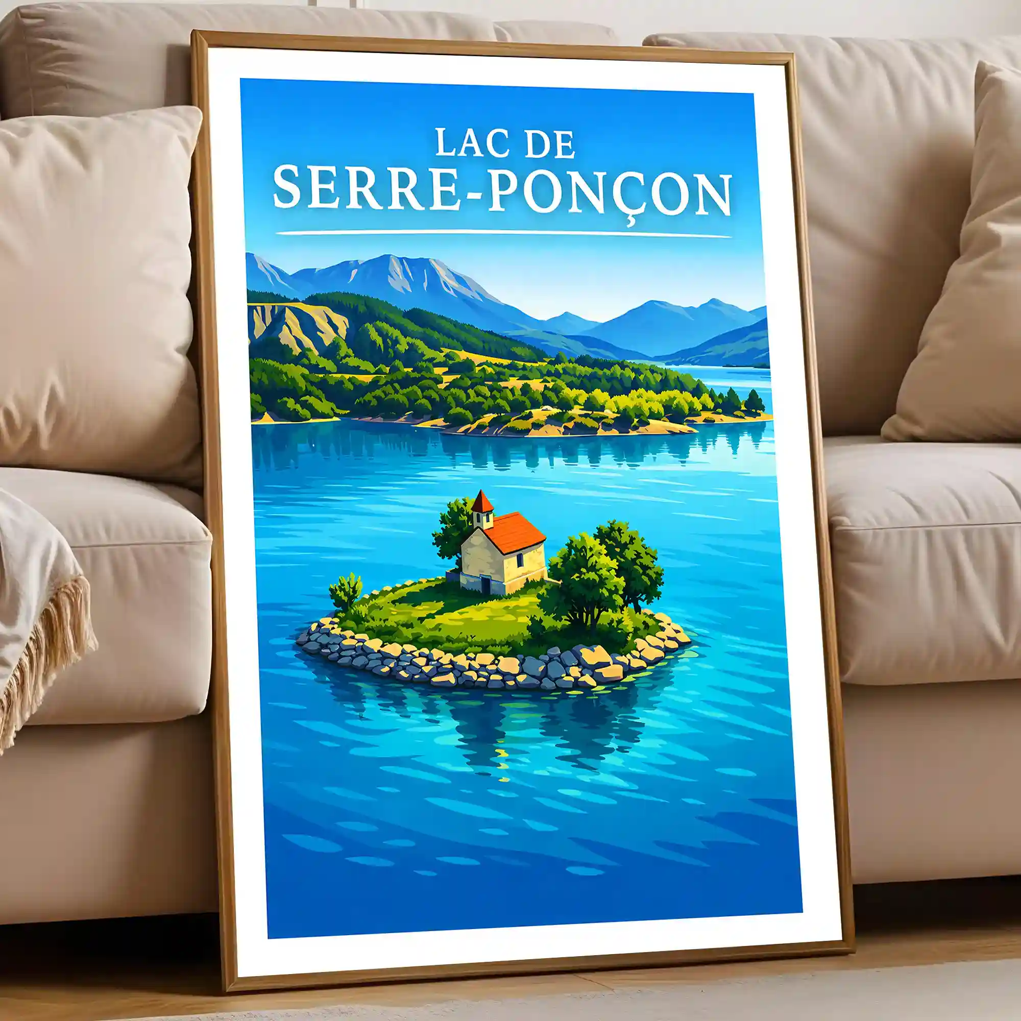 Affiche - Lac de Serre-Ponçon - Image 5