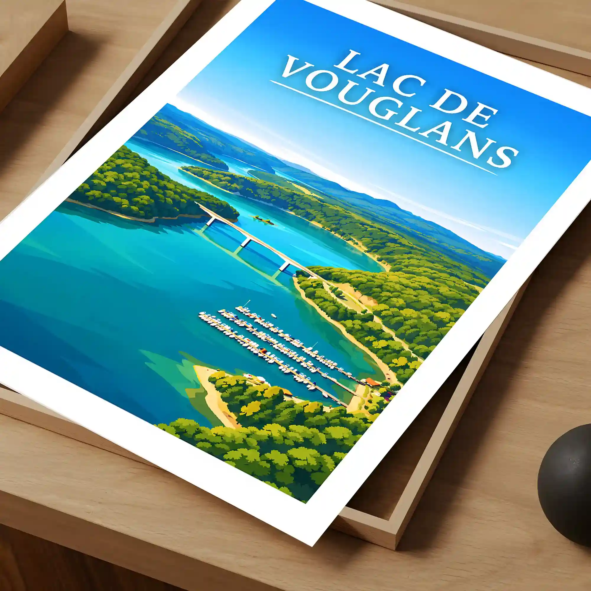 Affiche - Lac de Vouglans - Image 4