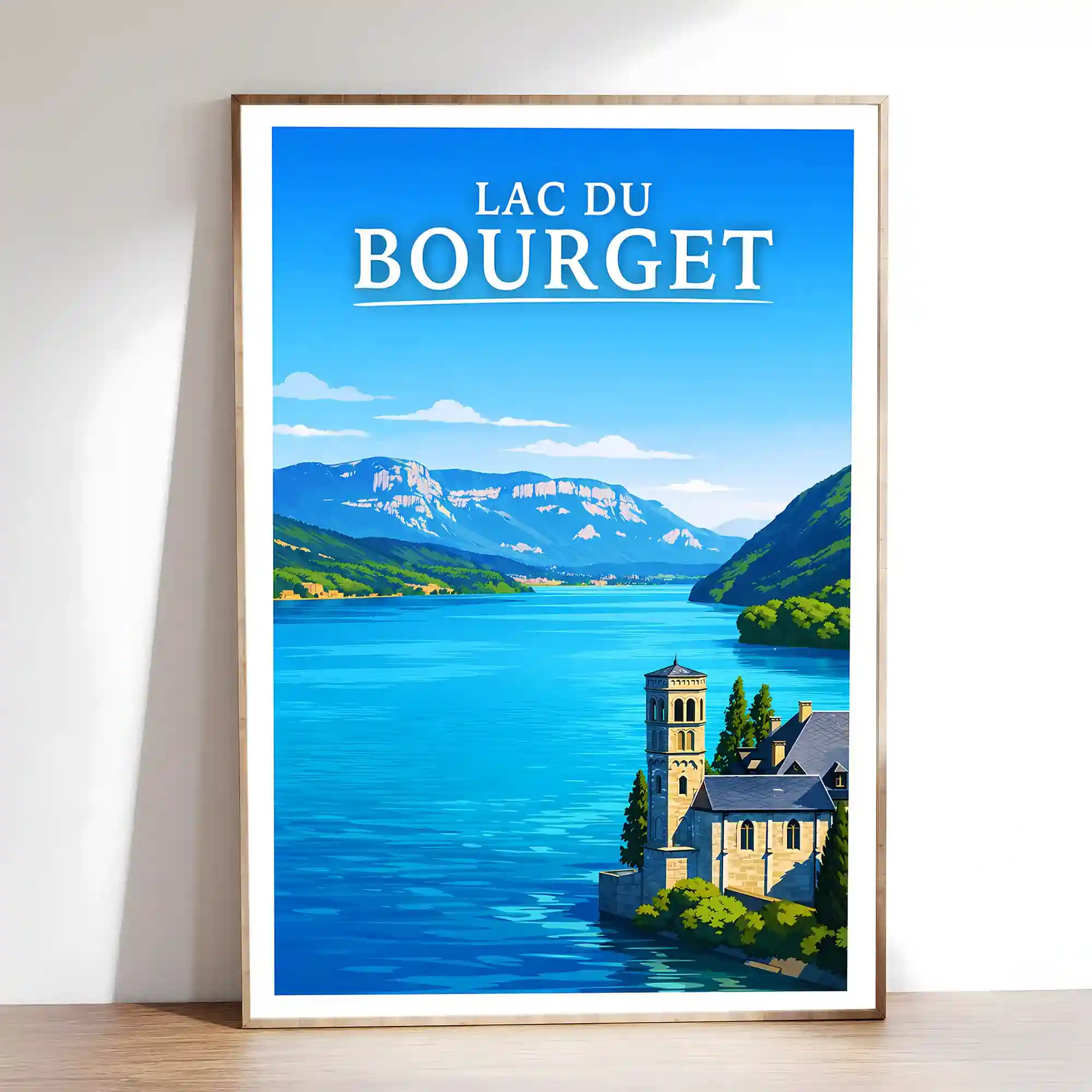 Affiche - Lac du Bourget - Image 2