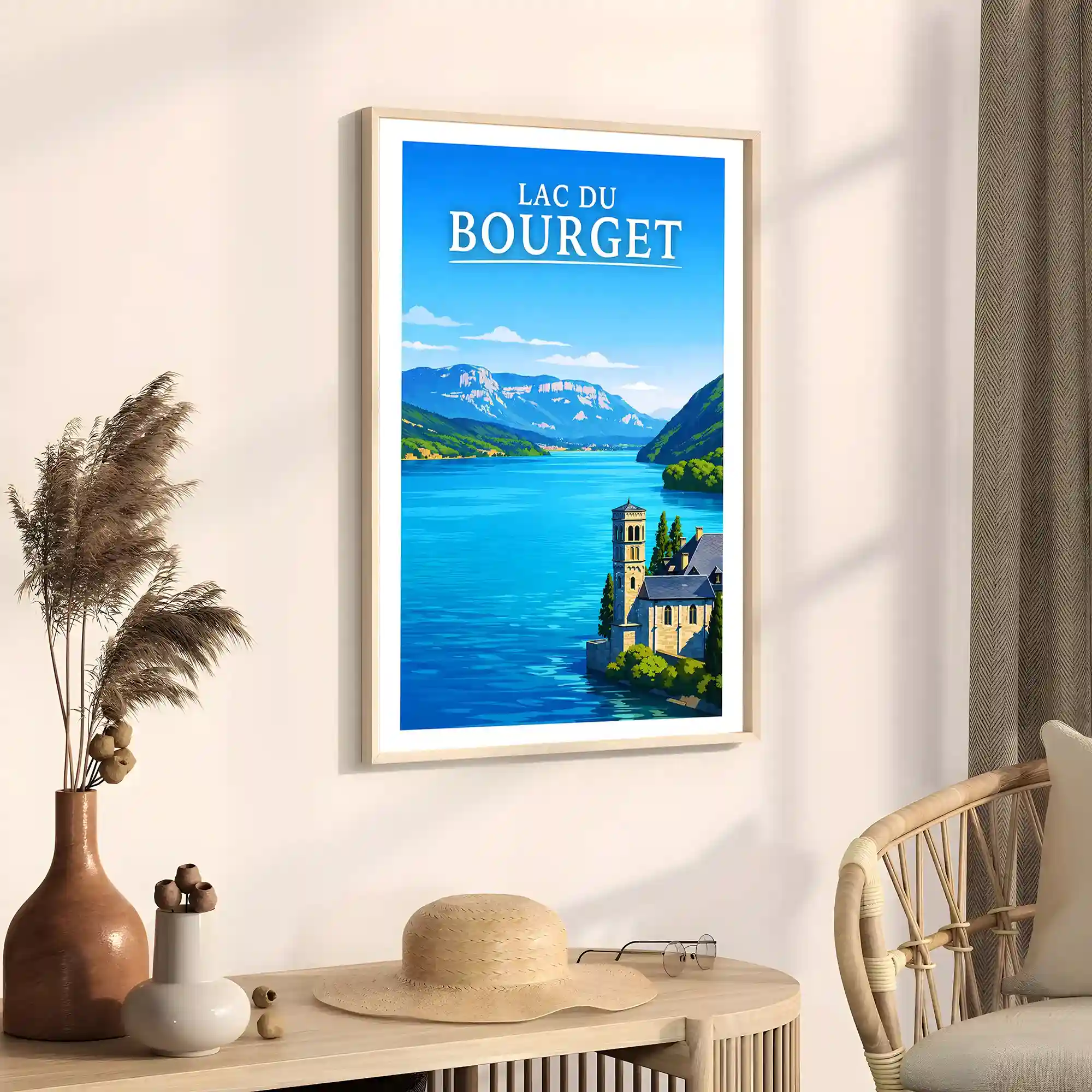 Affiche - Lac du Bourget - Image 3