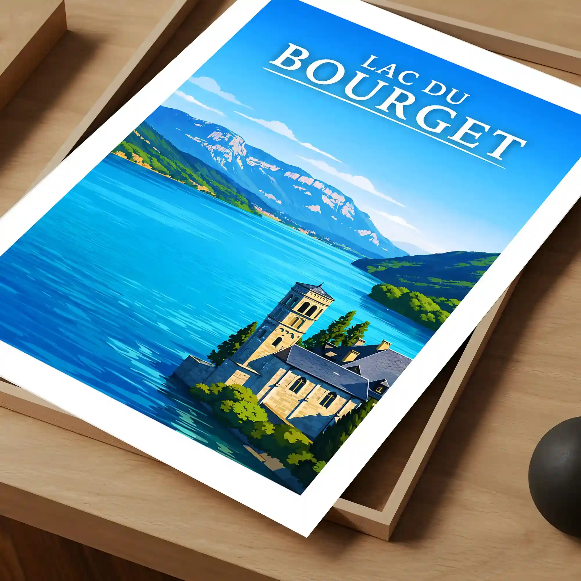 Affiche - Lac du Bourget - Image 4