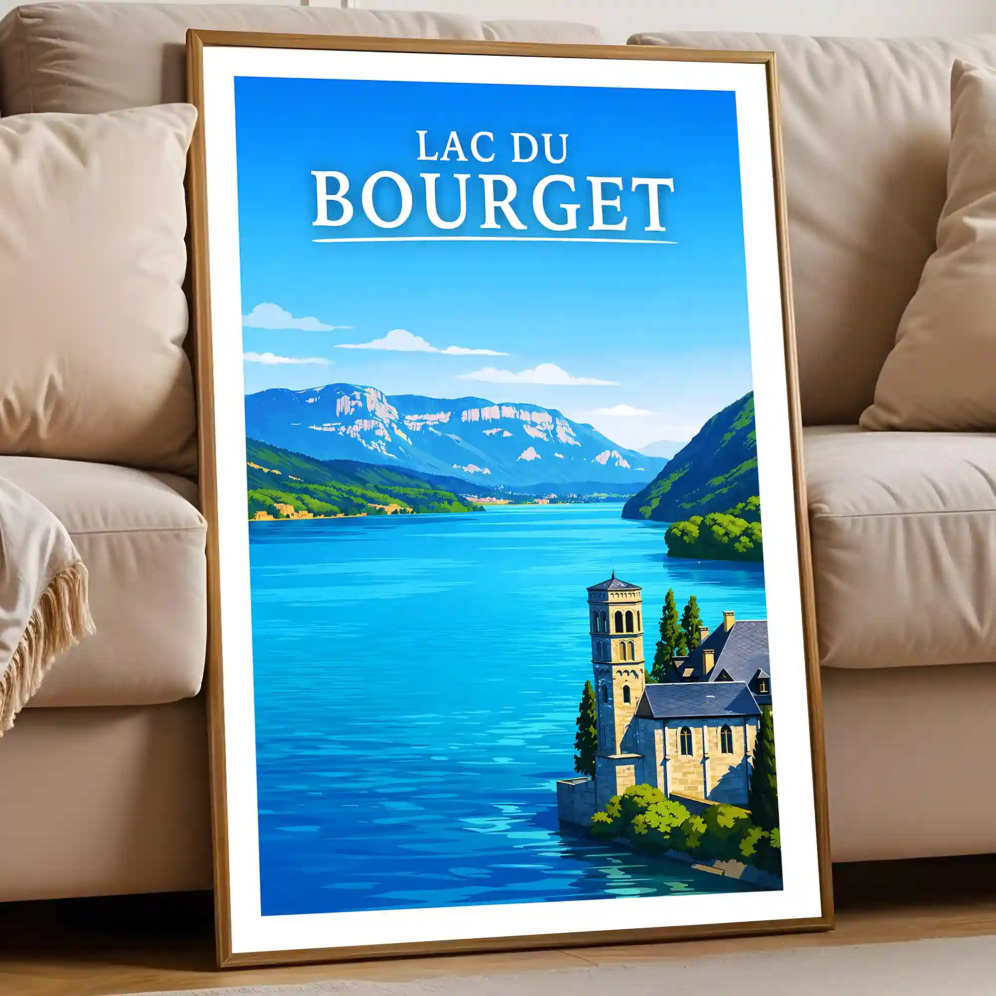 Affiche - Lac du Bourget - Image 5