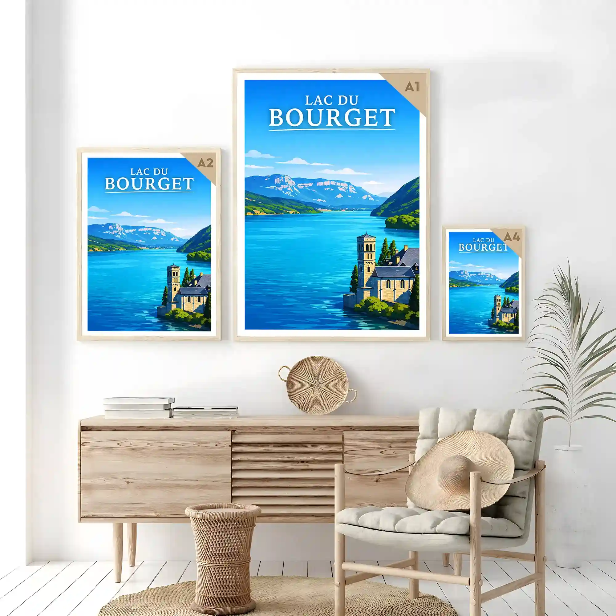 Affiche - Lac du Bourget - Image 7