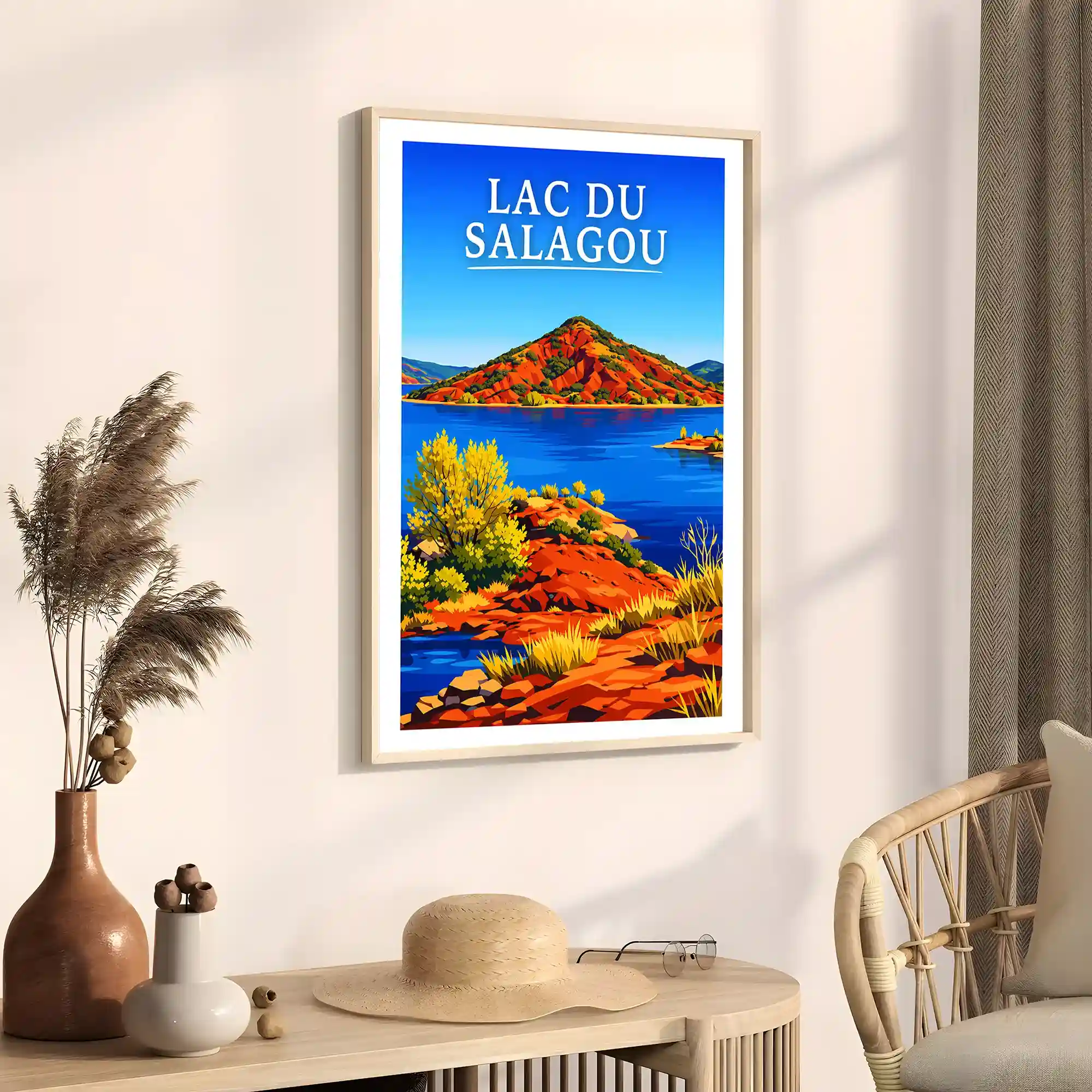 Affiche - Lac du Salagou - Image 3