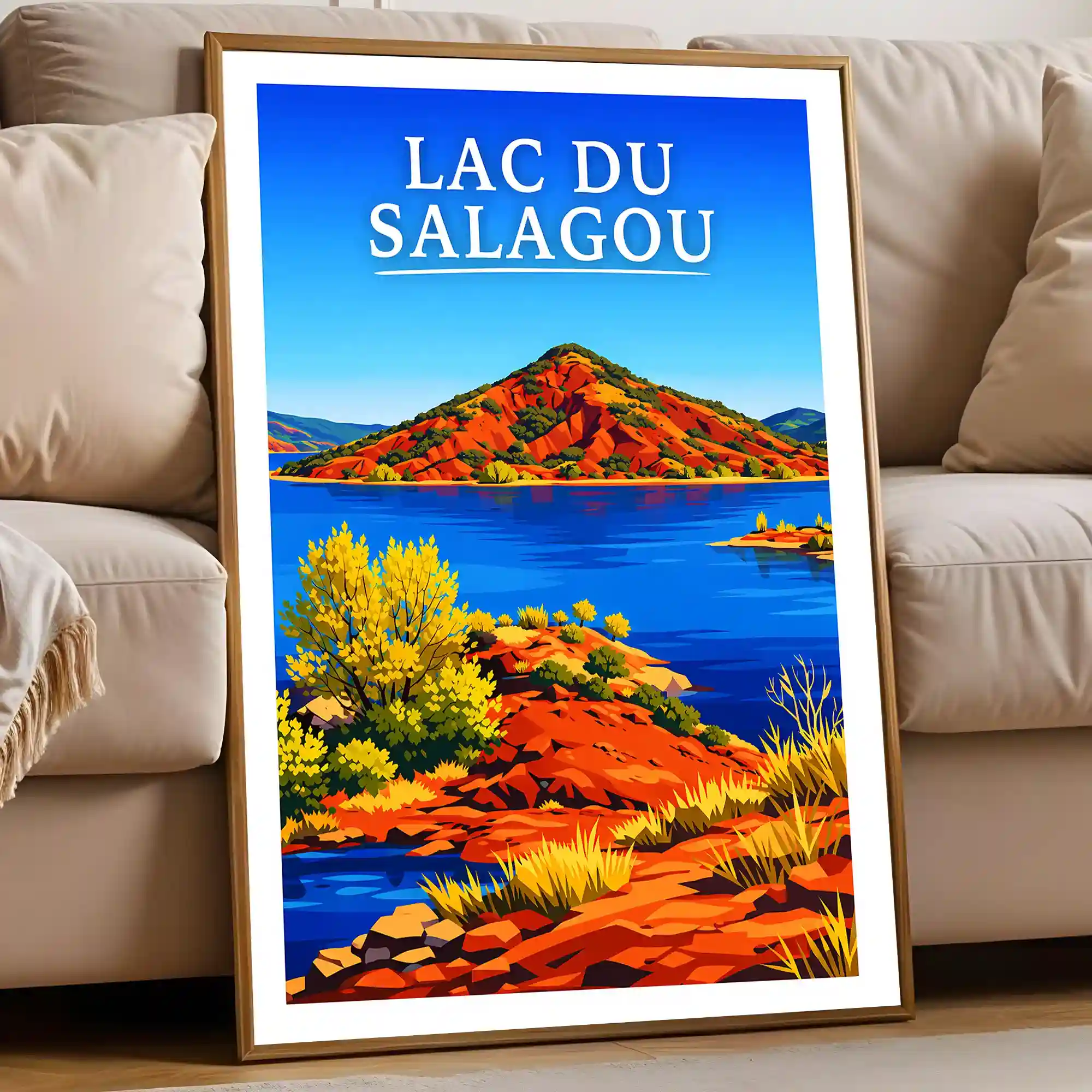 Affiche - Lac du Salagou - Image 5