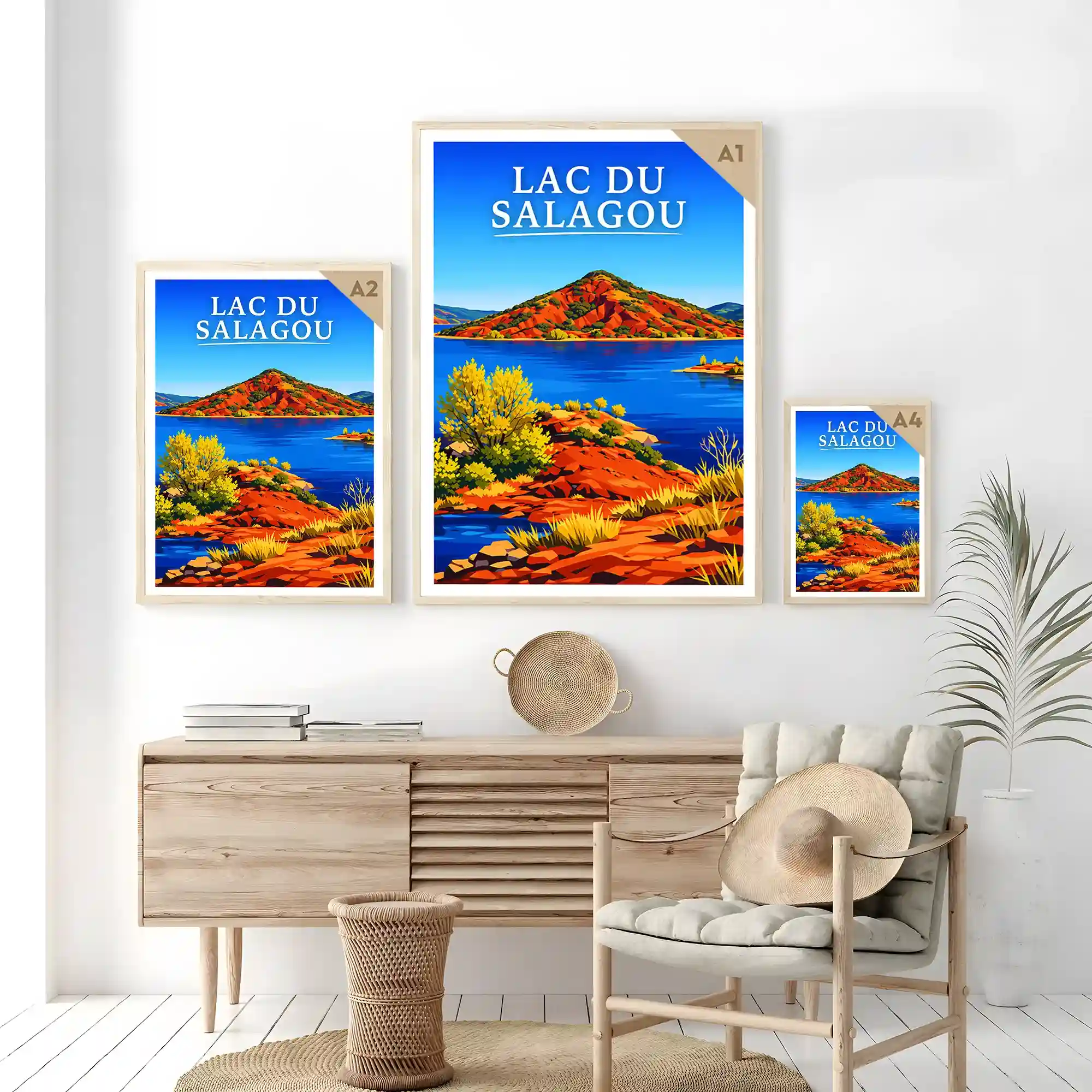 Affiche - Lac du Salagou - Image 7