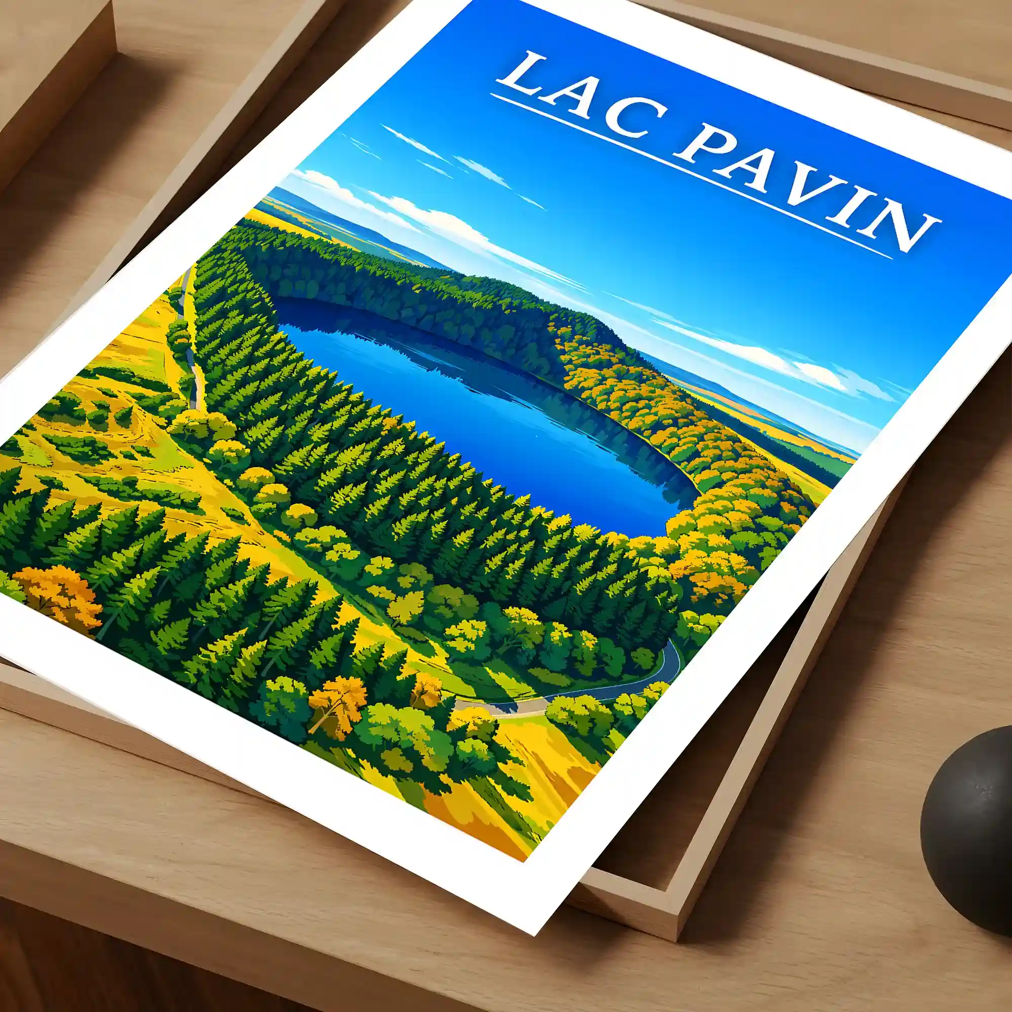 Affiche - Lac Pavin - Image 4