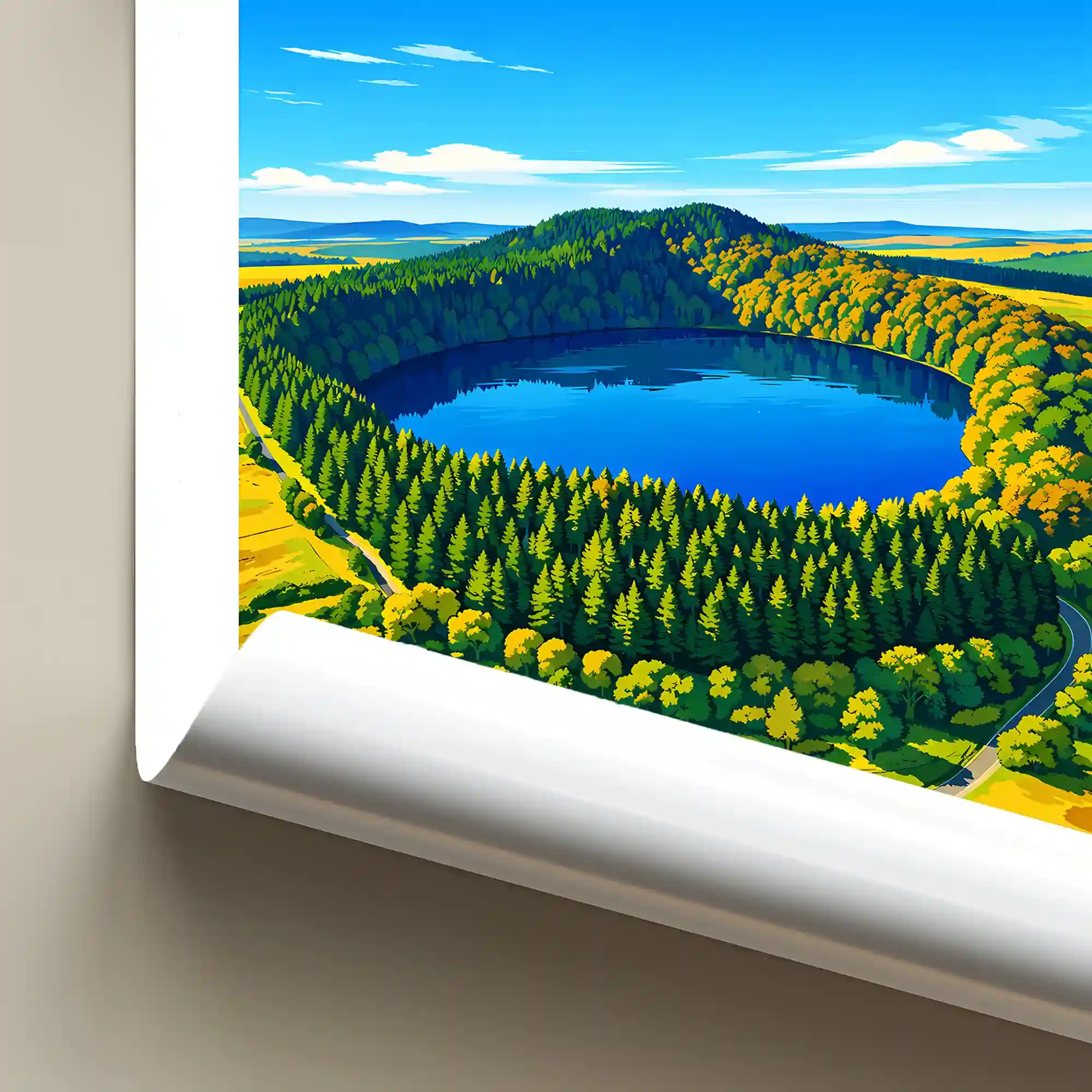Affiche - Lac Pavin - Image 6