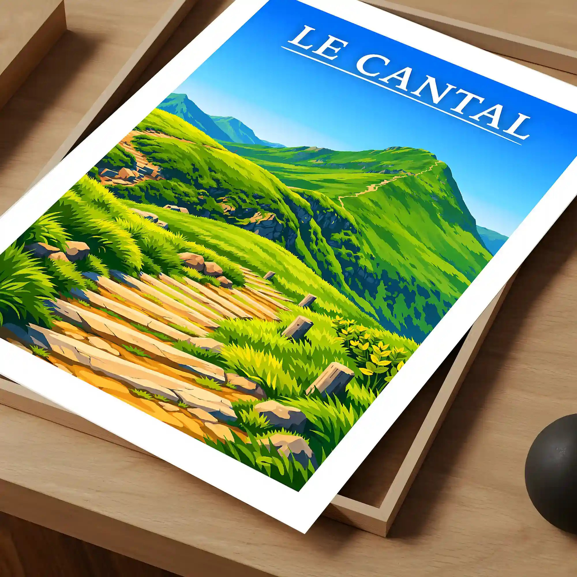 Affiche - Le Cantal - Image 4