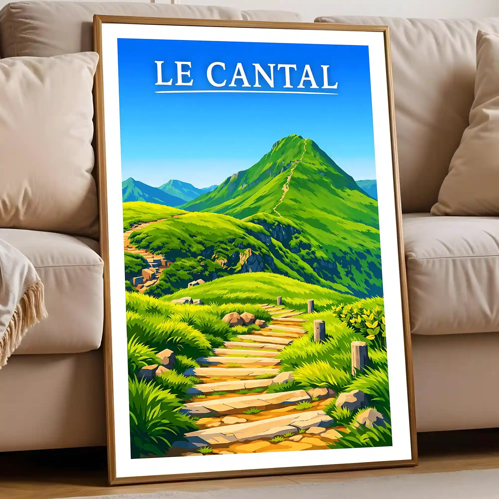 Affiche - Le Cantal - Image 5
