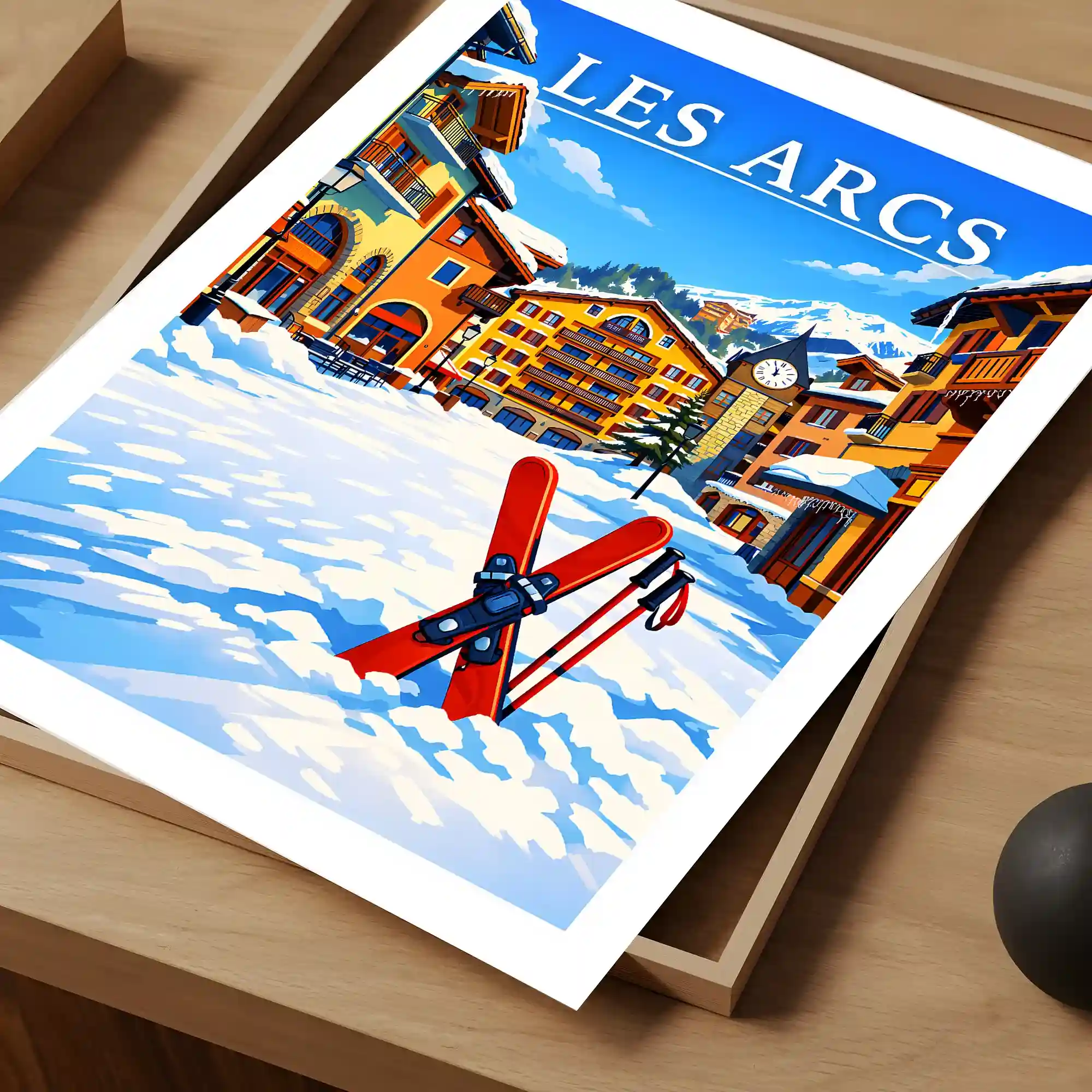 Affiche - Les Arcs - Image 4