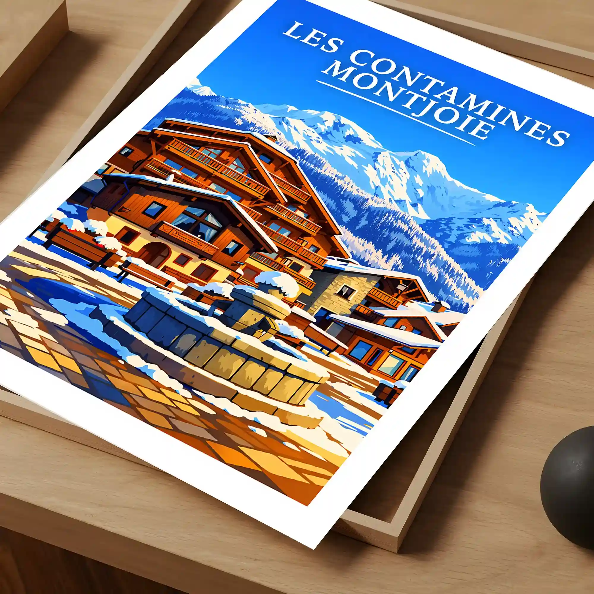 Affiche - Les Contamines-Montjoie - Image 4