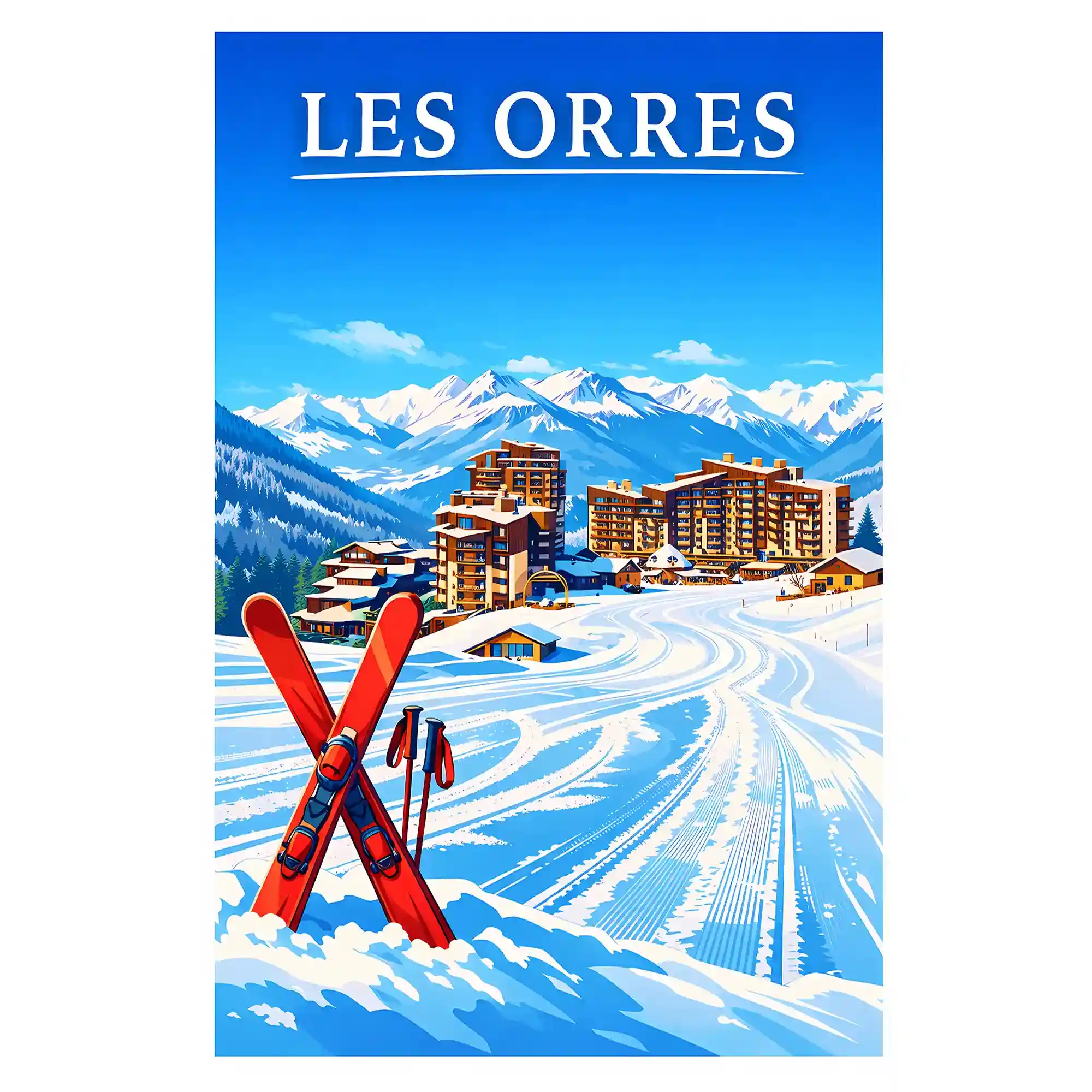 Affiche - Les Orres
