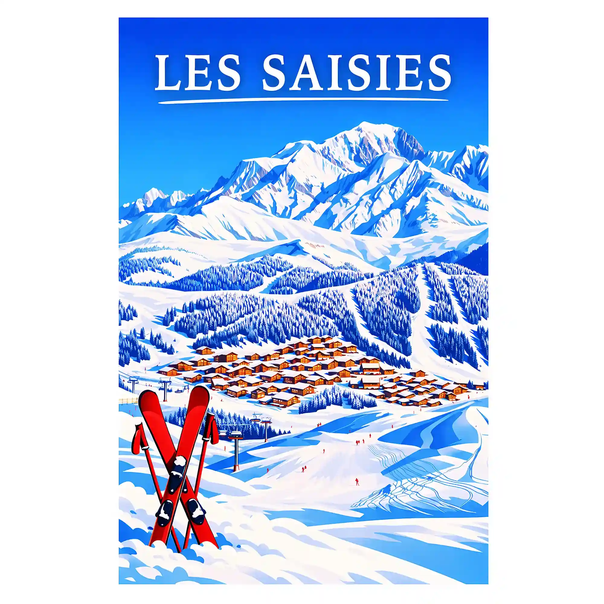 Affiche - Les Saisies