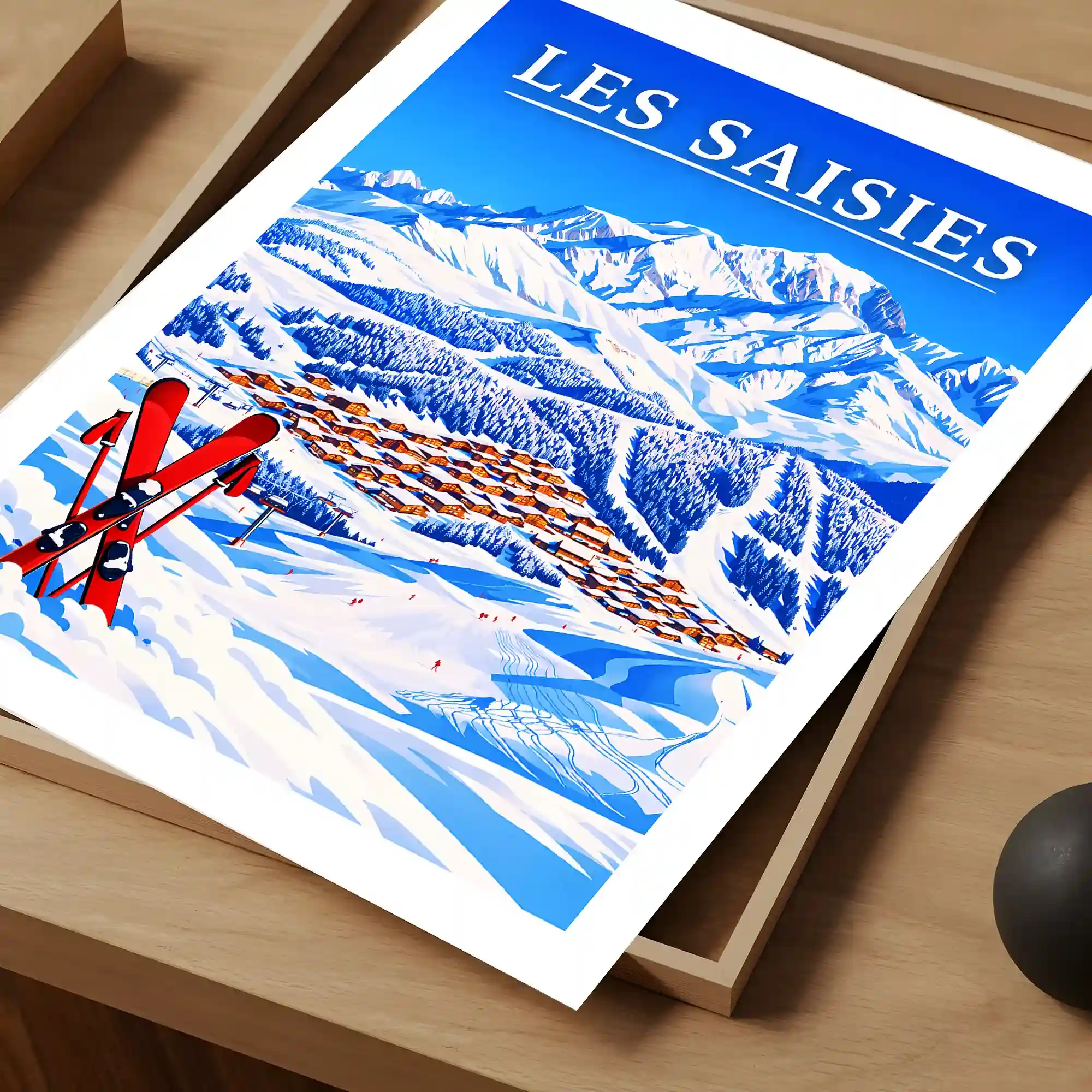 Affiche - Les Saisies - Image 4