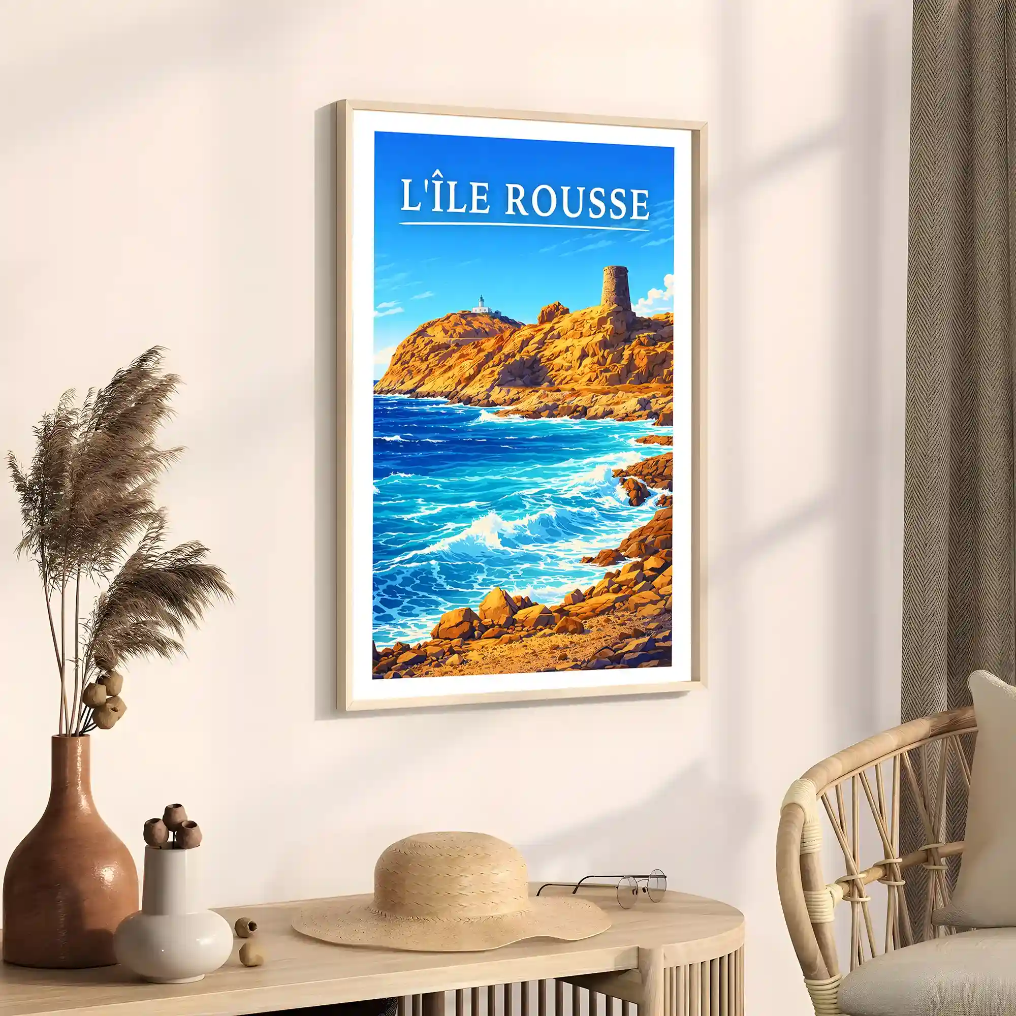 Affiche - L'Île Rousse - Image 3