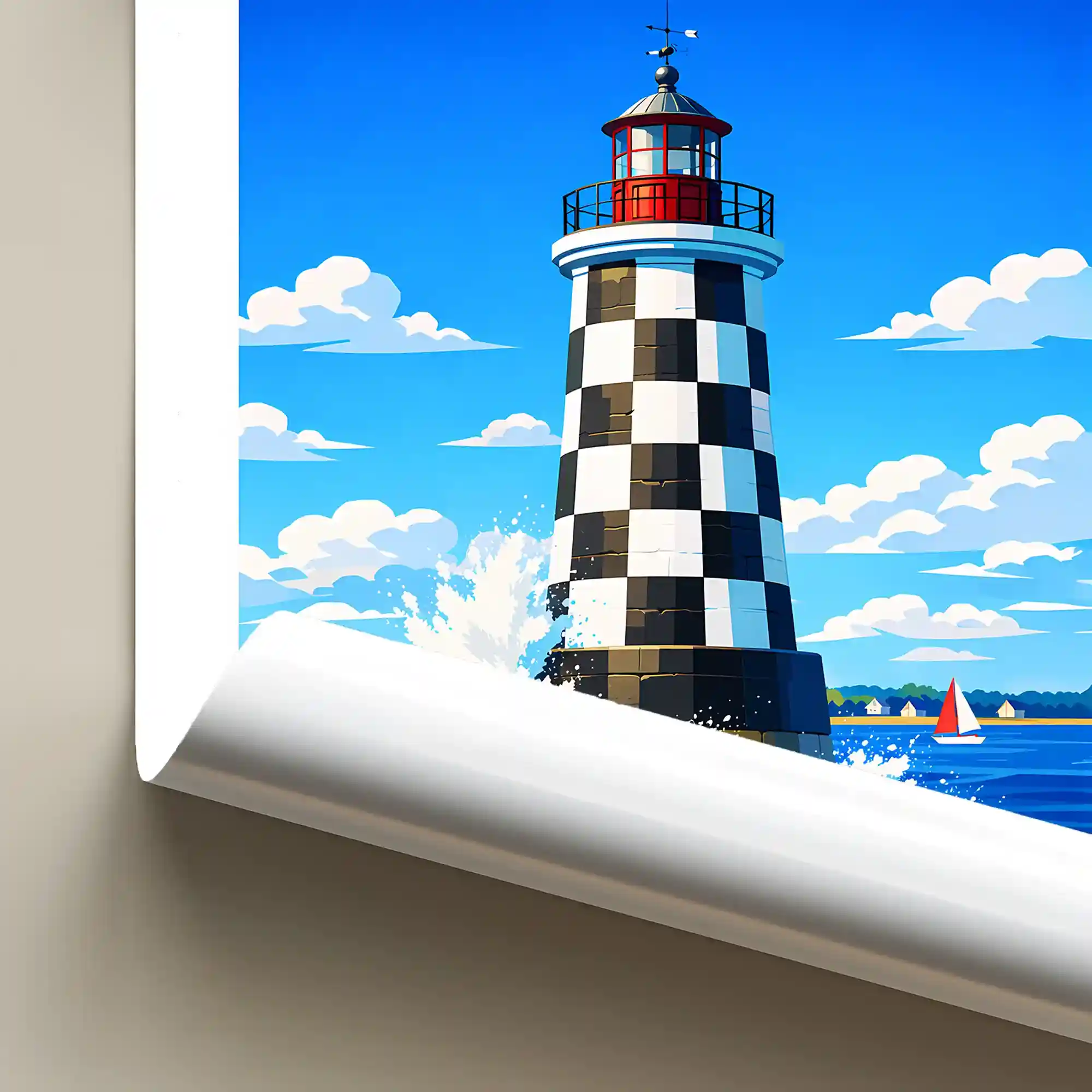 Affiche - Loctudy - Phare des Perdrix - Image 6