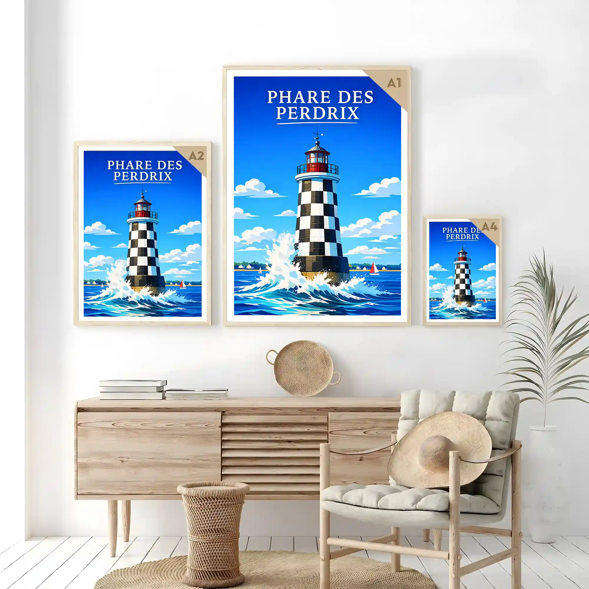 Affiche - Loctudy - Phare des Perdrix - Image 7