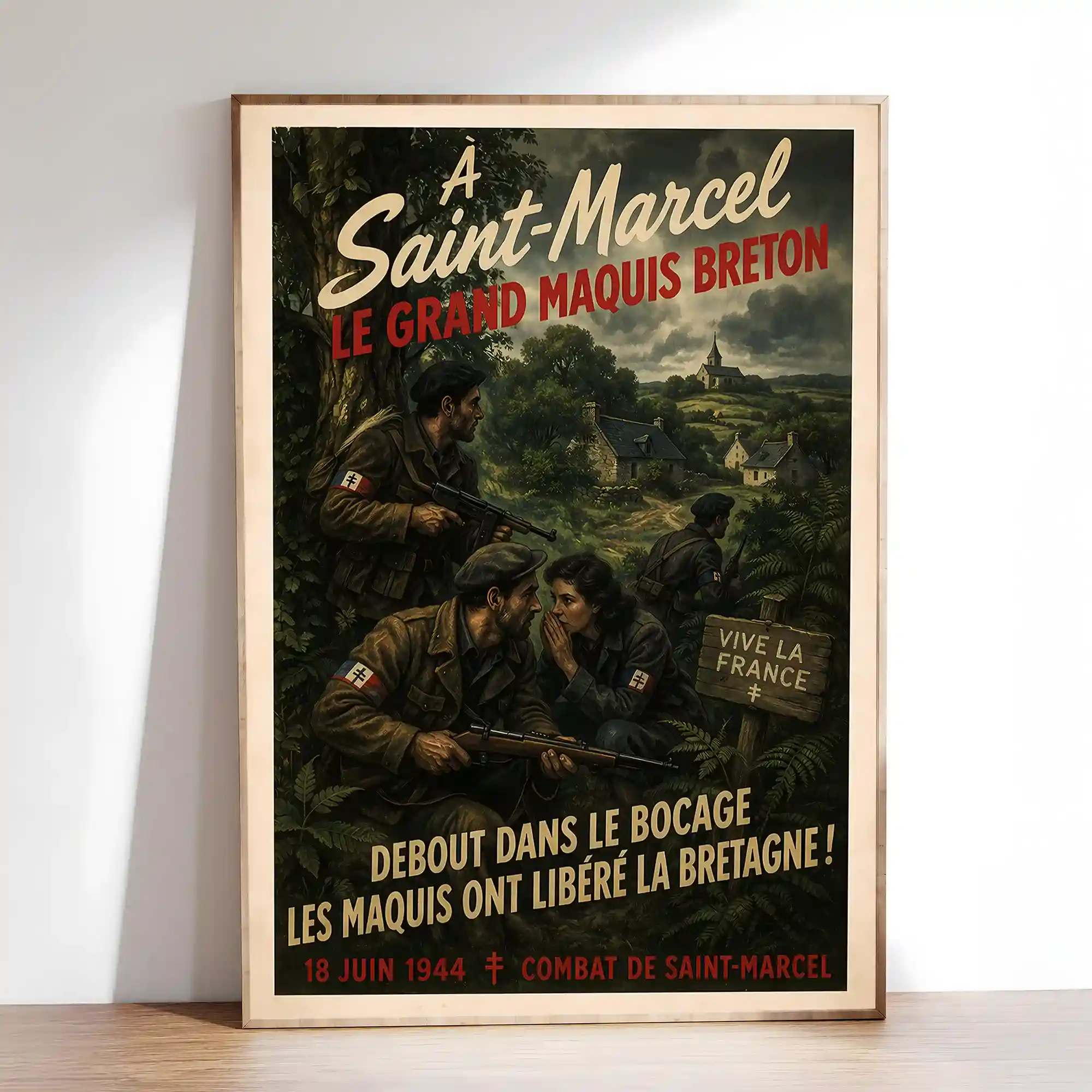 Affiche - Maquis de Saint-Marcel - Image 2