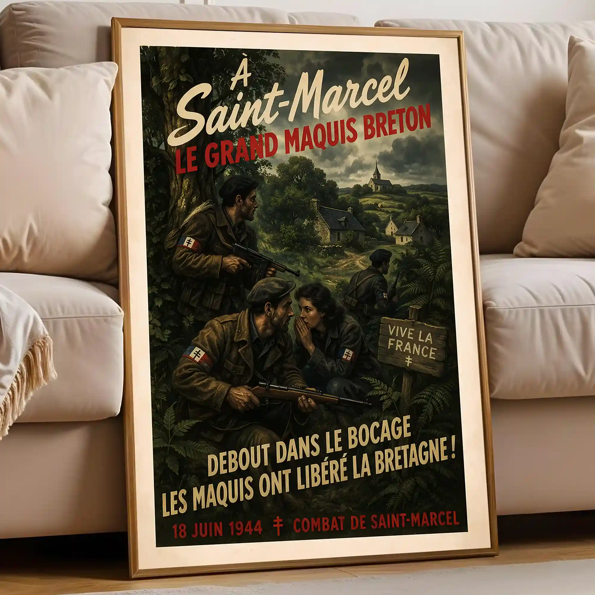 Affiche - Maquis de Saint-Marcel - Image 4