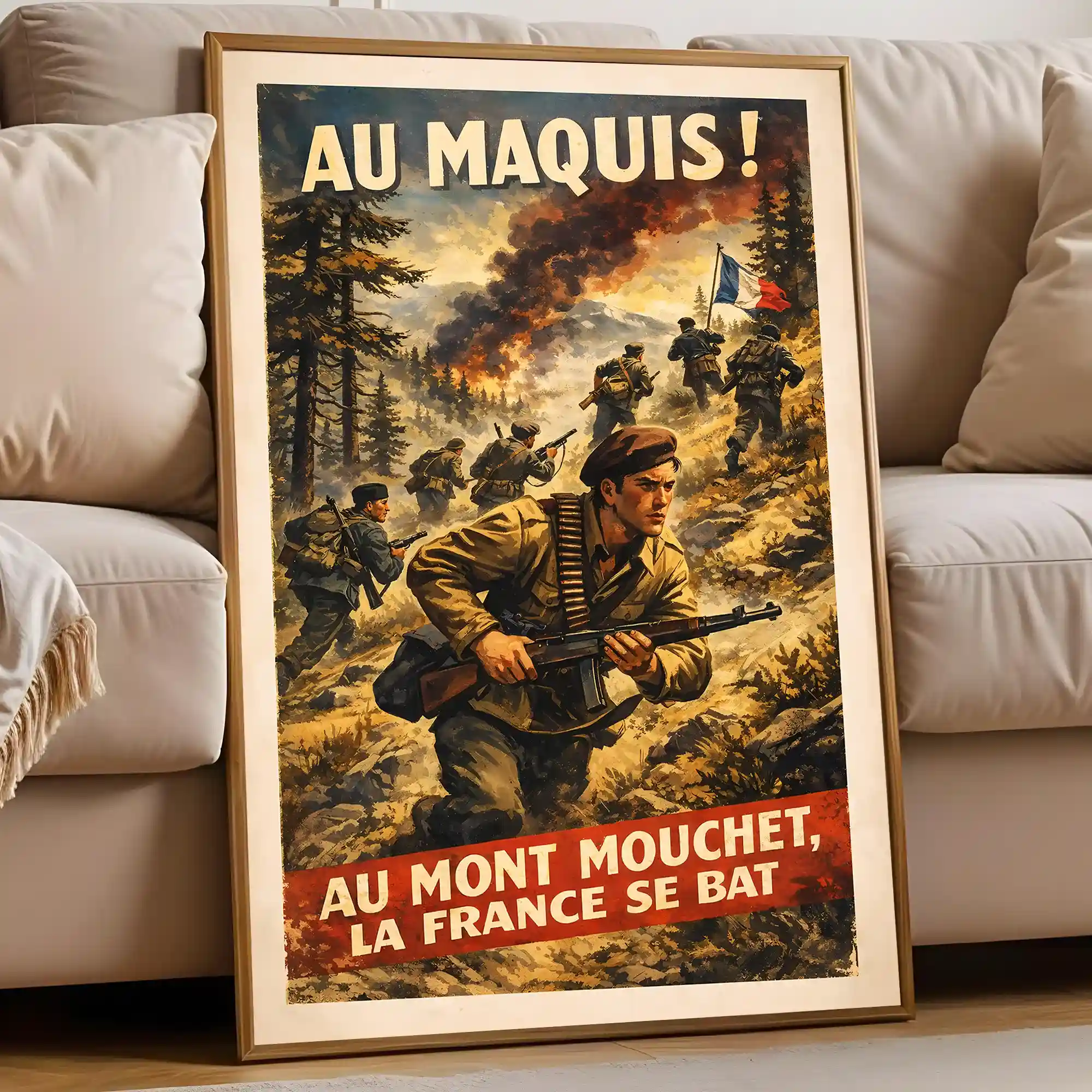 Affiche - Maquis du Mont Mouchet - Image 4