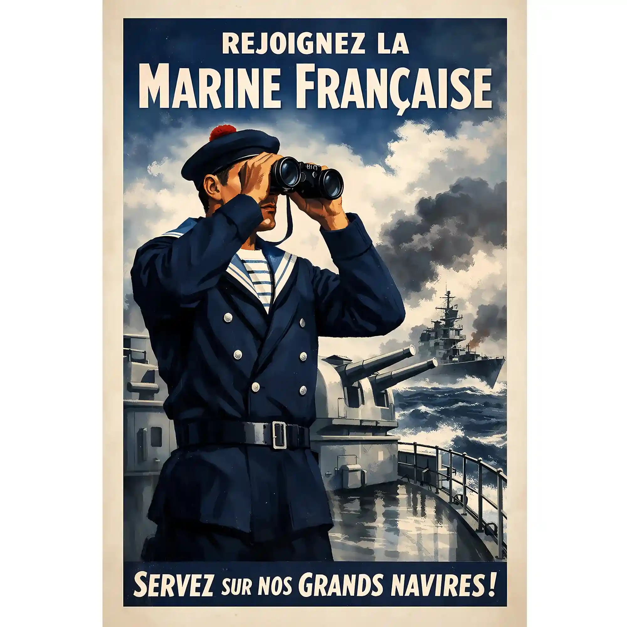 Affiche - Marine française