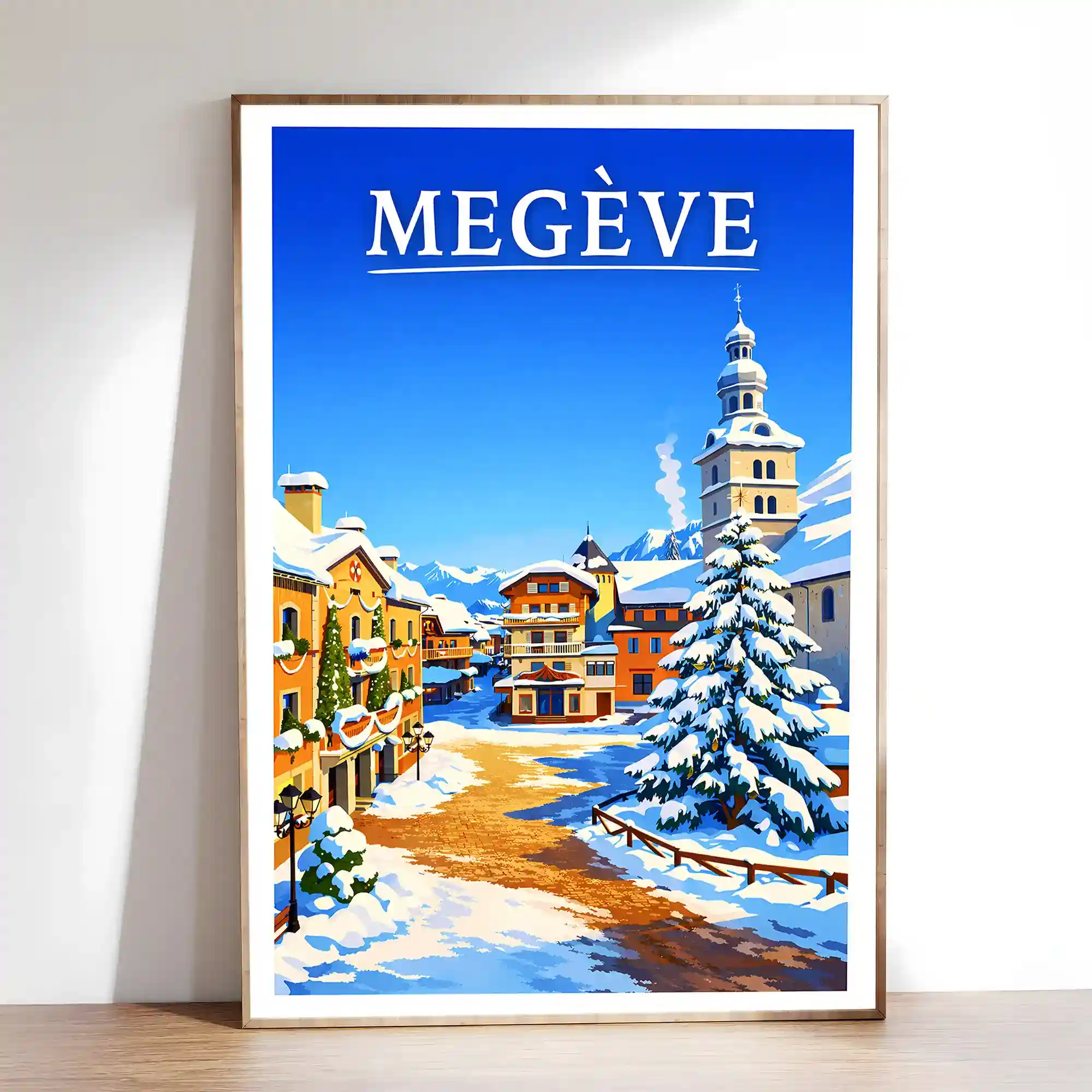Affiche - Megève - Image 2
