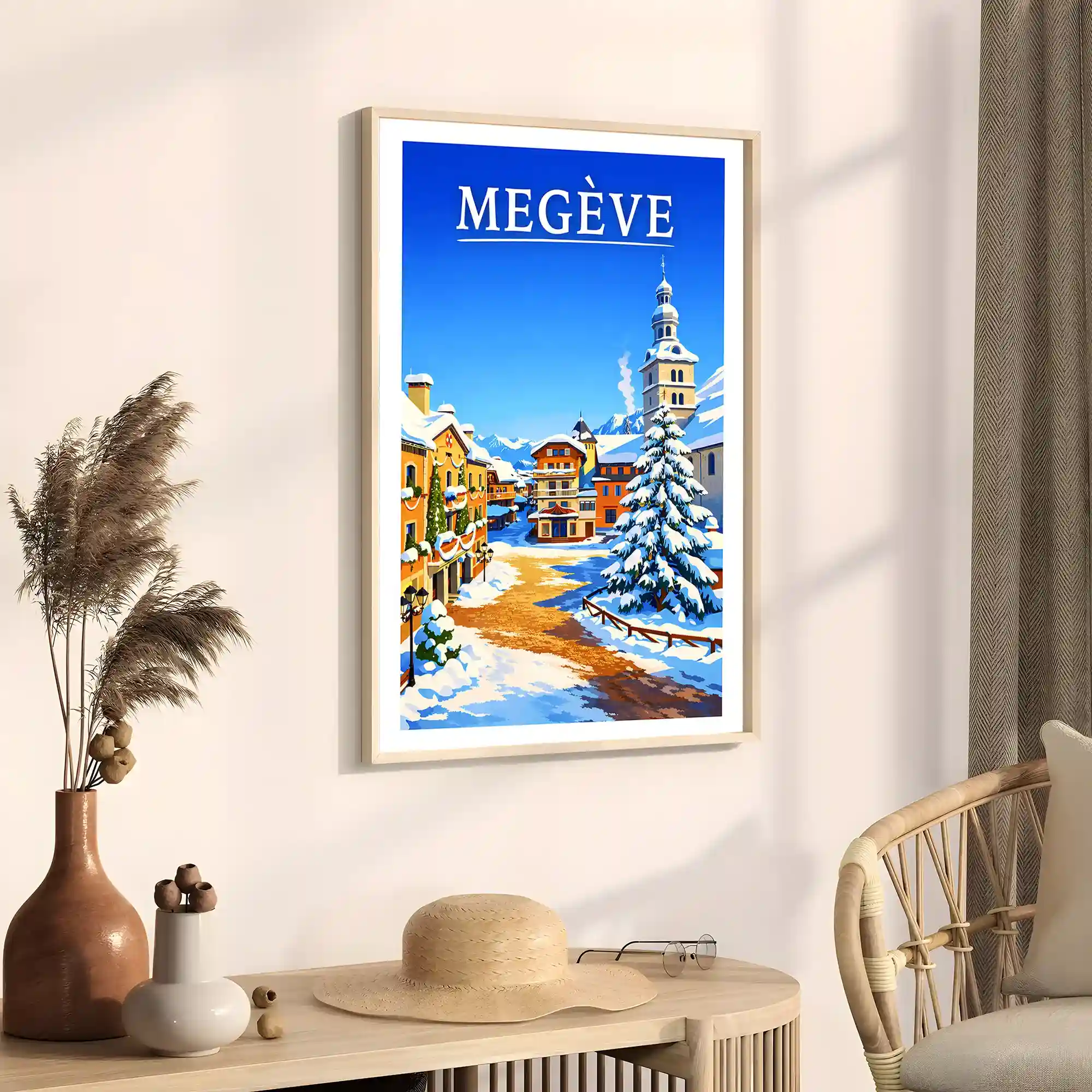 Affiche - Megève - Image 3
