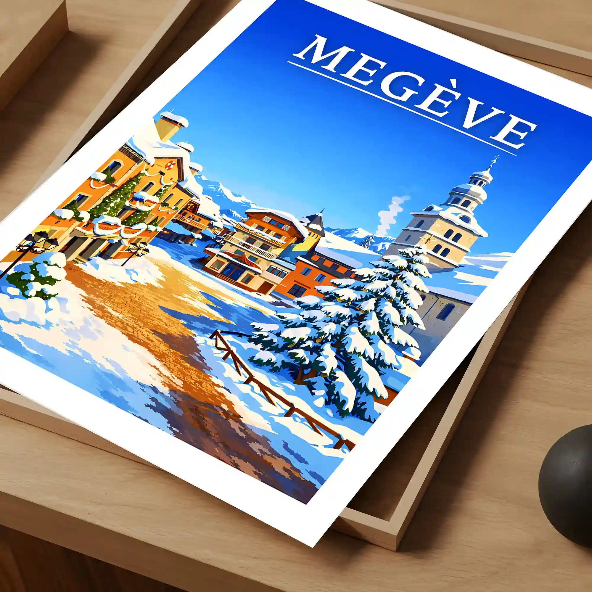 Affiche - Megève - Image 4