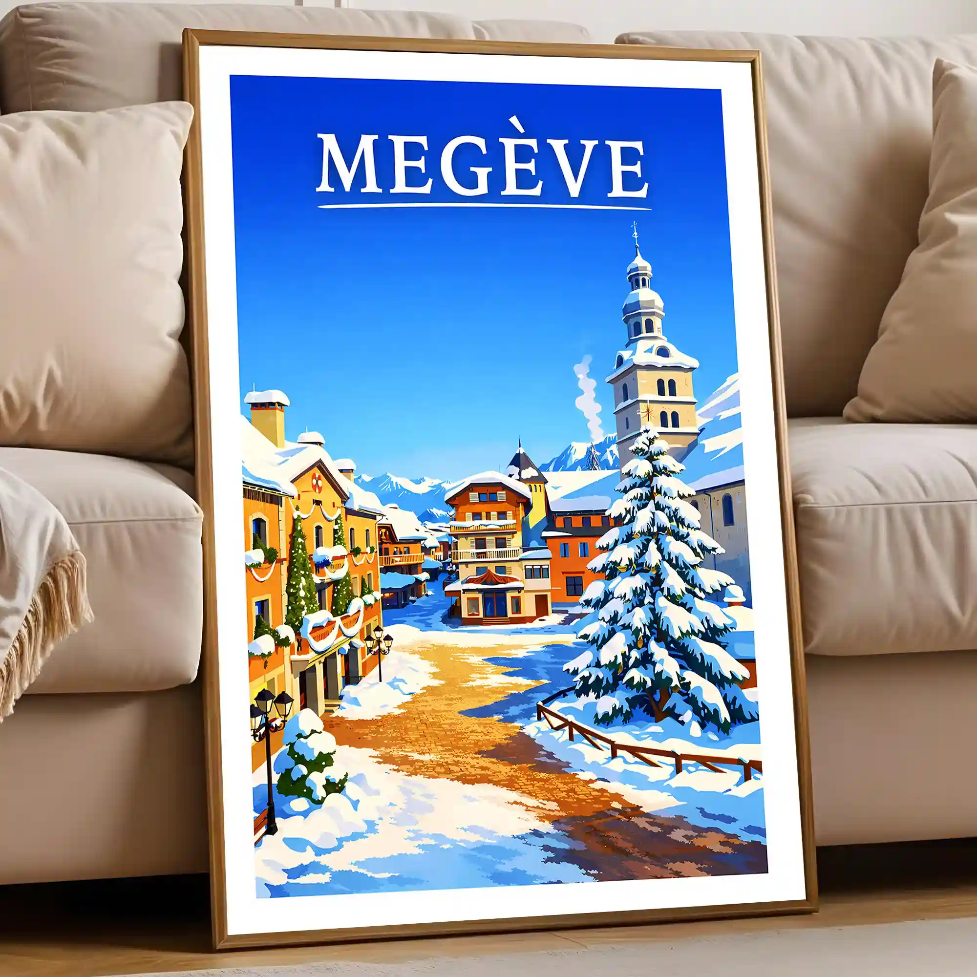 Affiche - Megève - Image 5