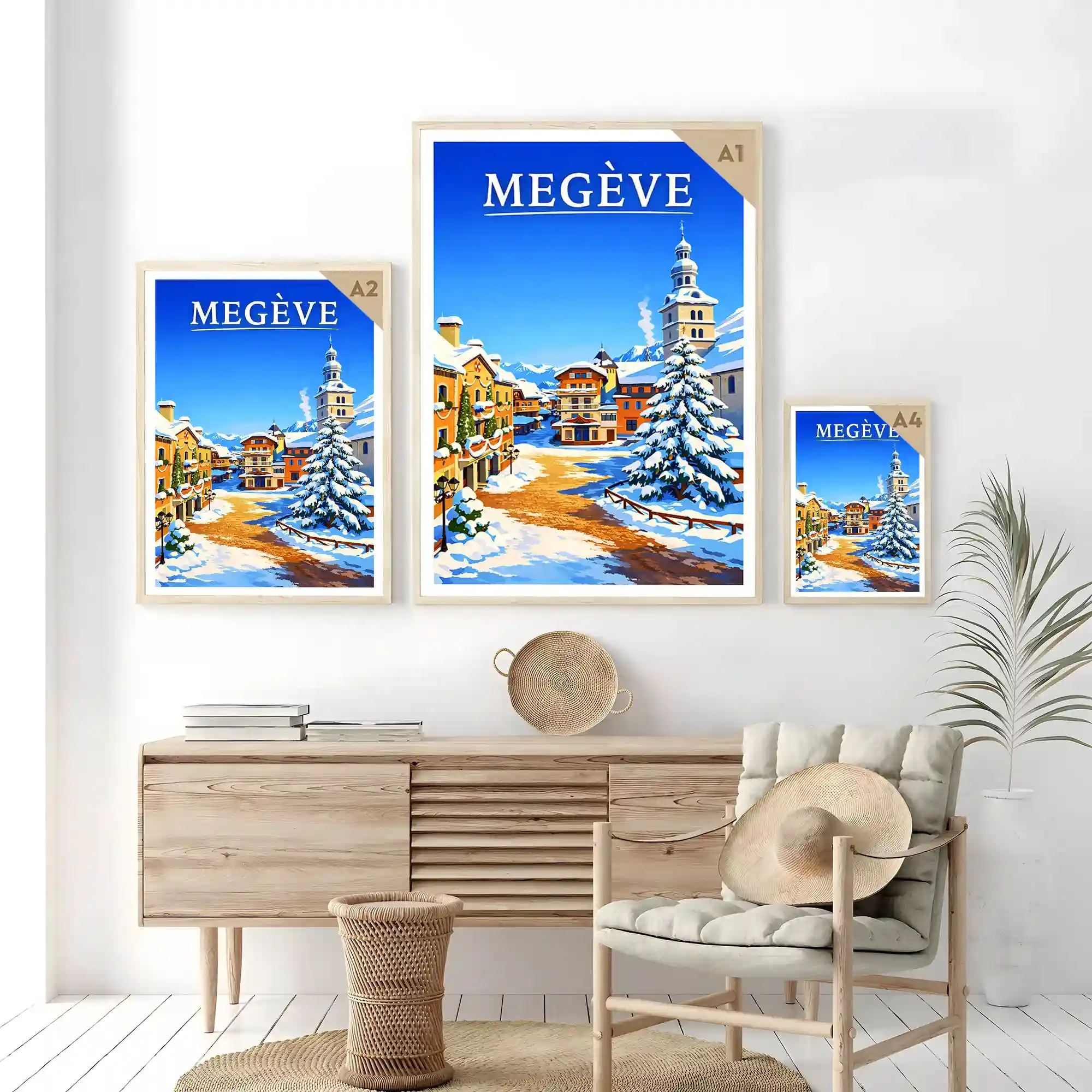 Affiche - Megève - Image 7