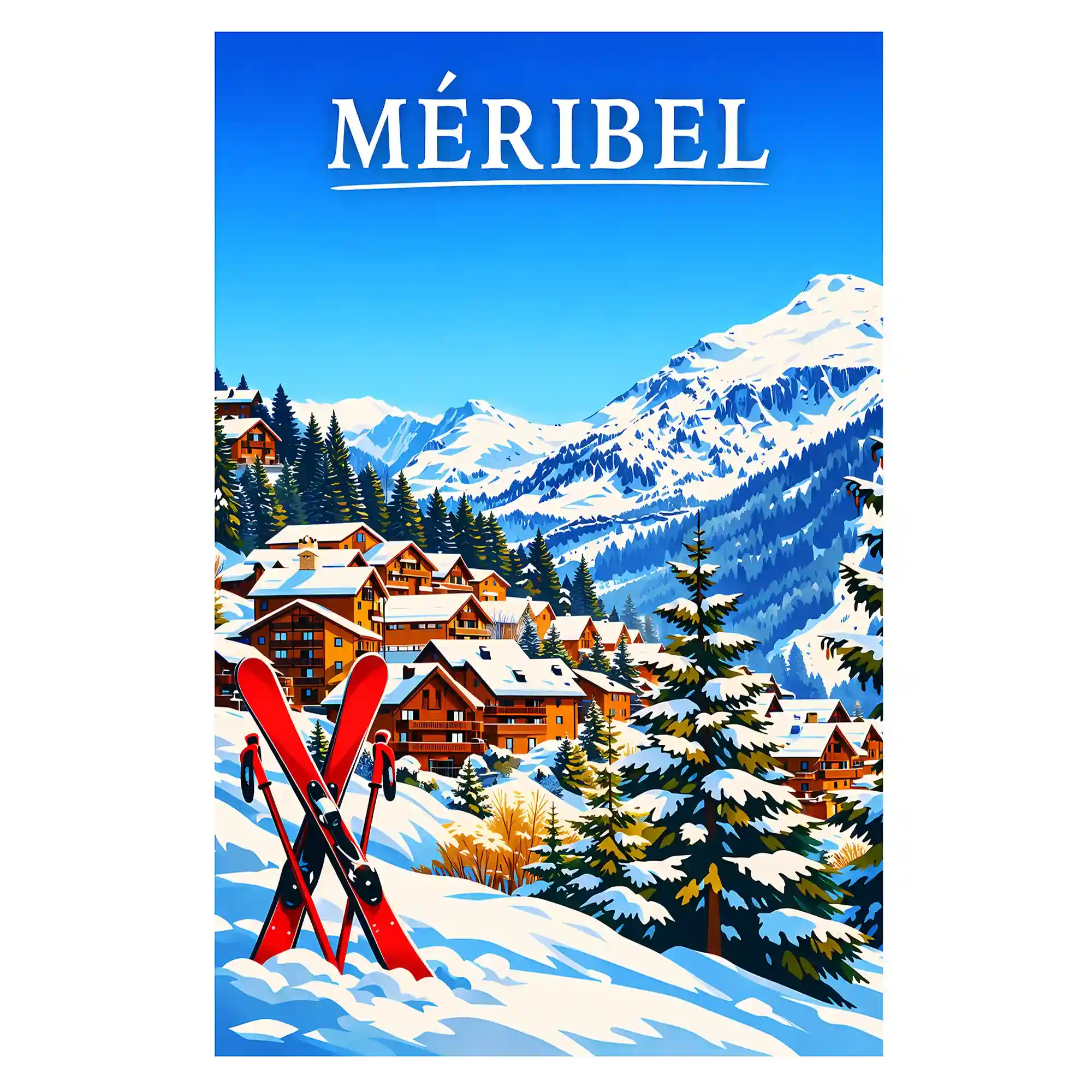 Affiche - Méribel