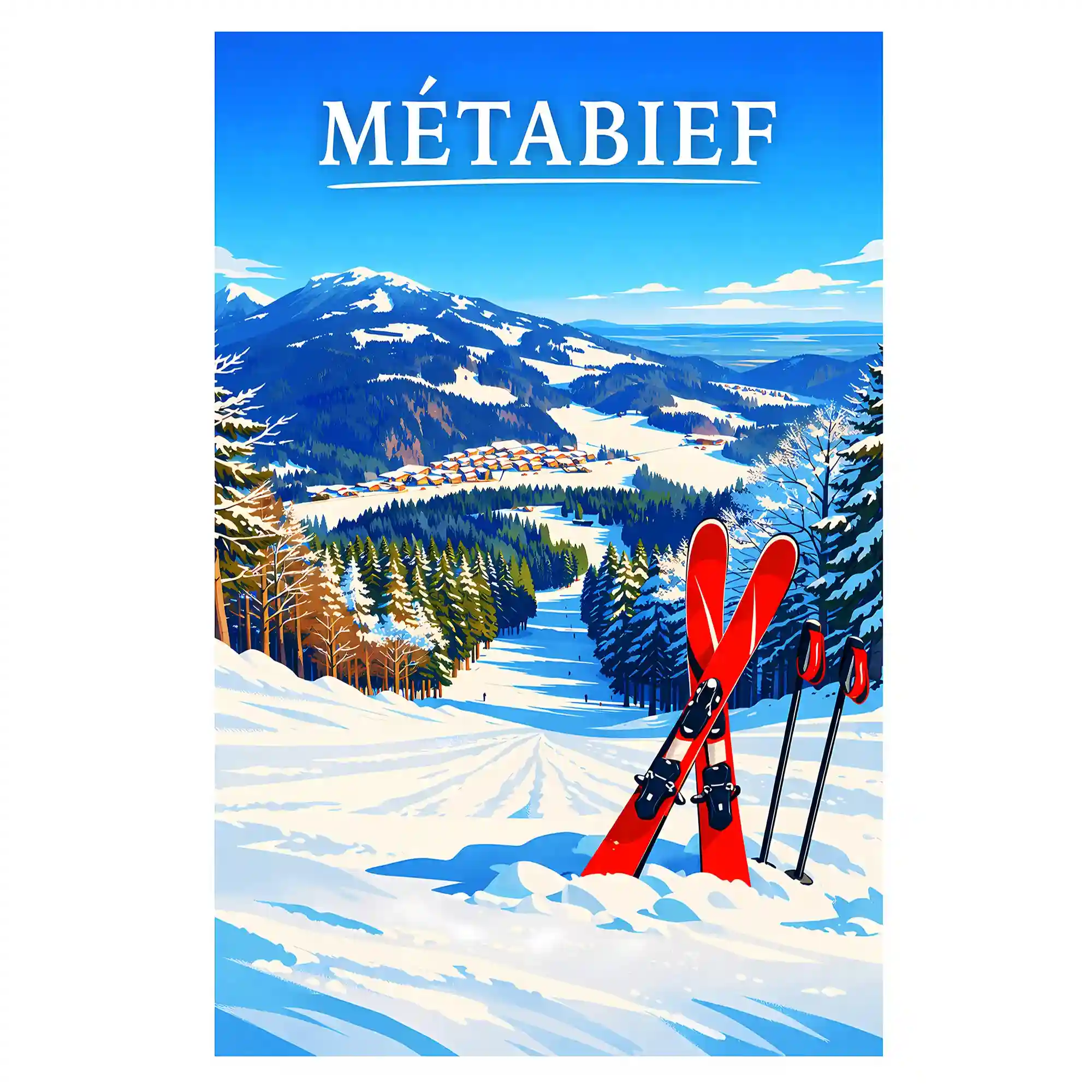 Affiche - Métabief