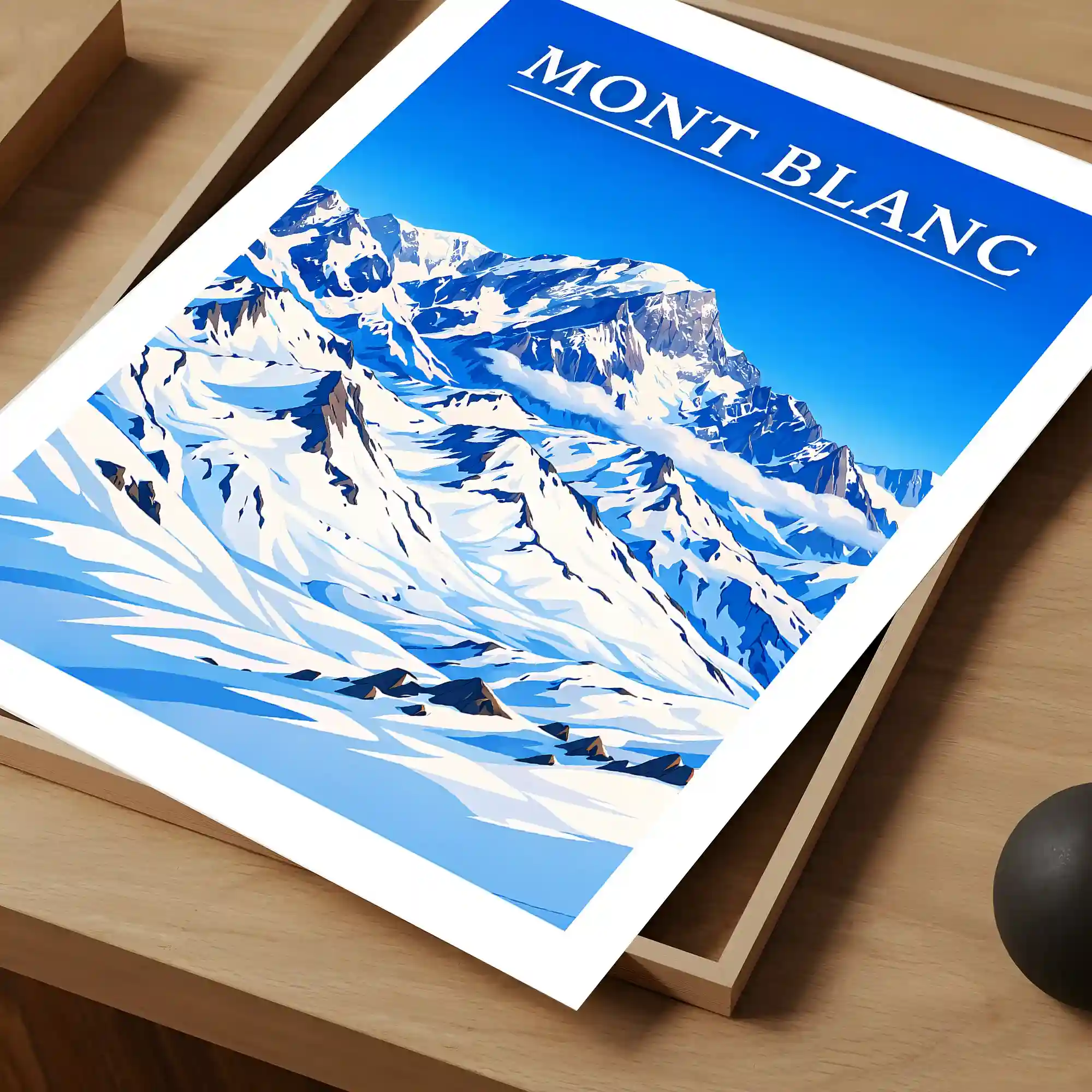 Affiche - Mont Blanc - Image 4
