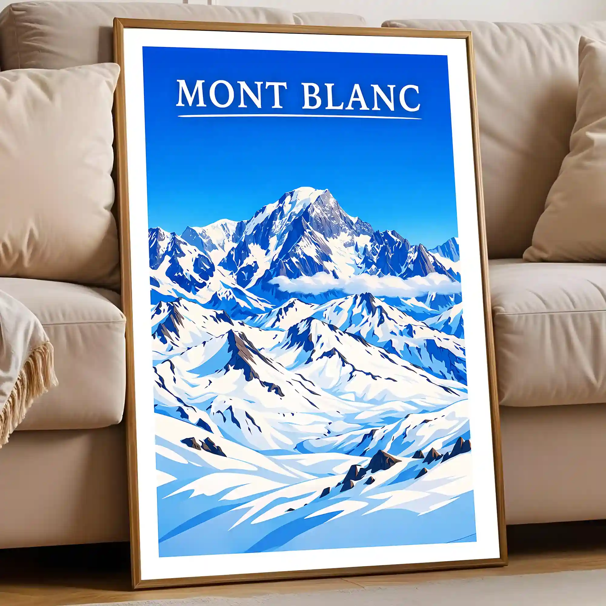 Affiche - Mont Blanc - Image 5